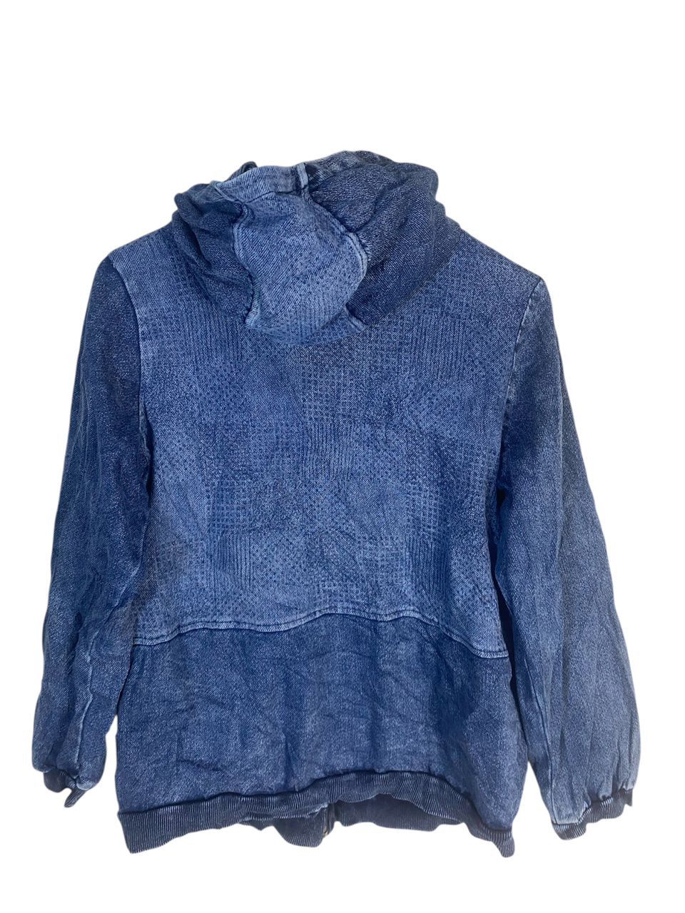 Japanese Brand Unisex🔥 alyssum denim zipper hoodie Size US M / EU 48-50 / 2 - 2 Thumbnail