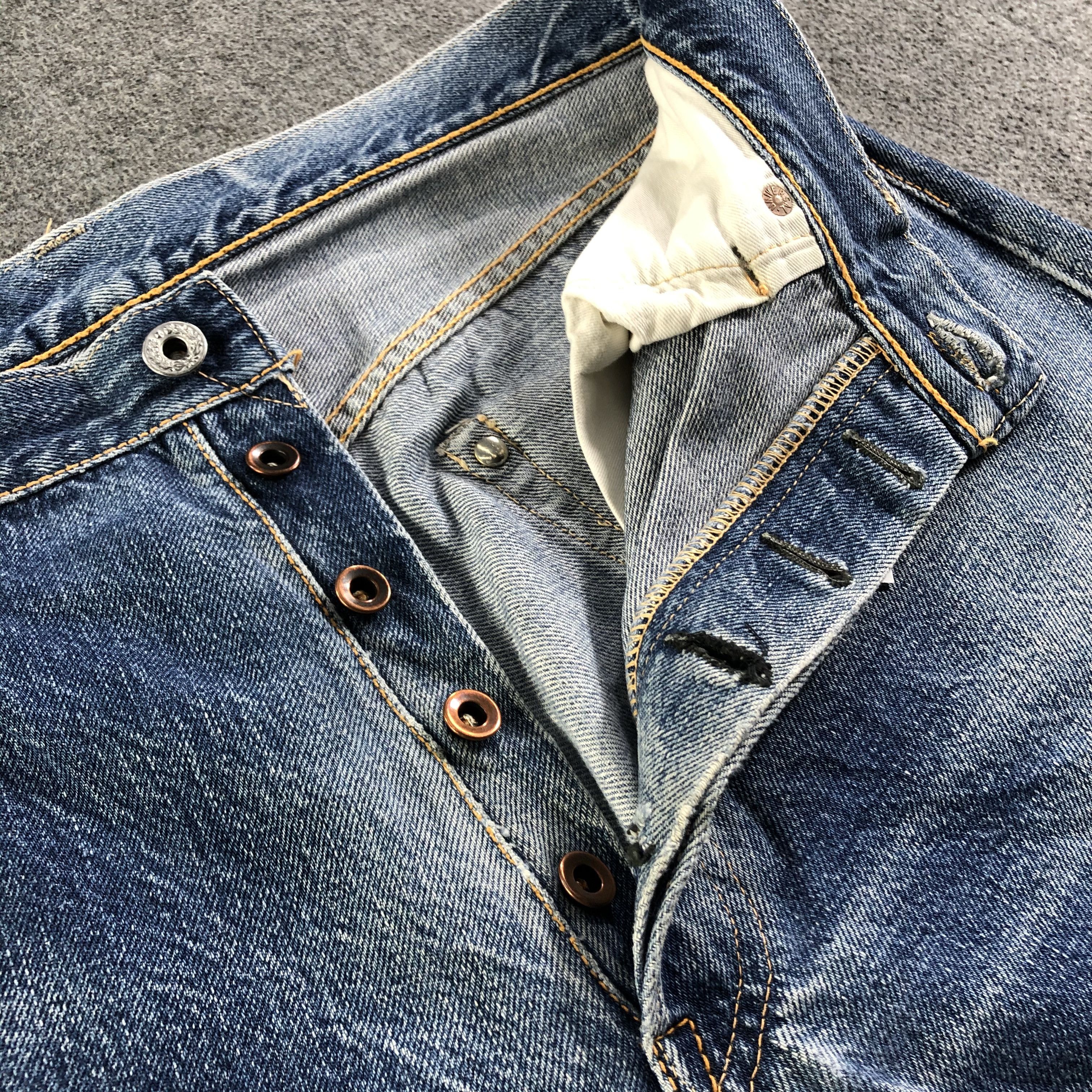 Japanese Brand × Vintage Vintage Gardener Redline Japan Jeans-J2986 Size US 32 / EU 48 - 10 Thumbnail