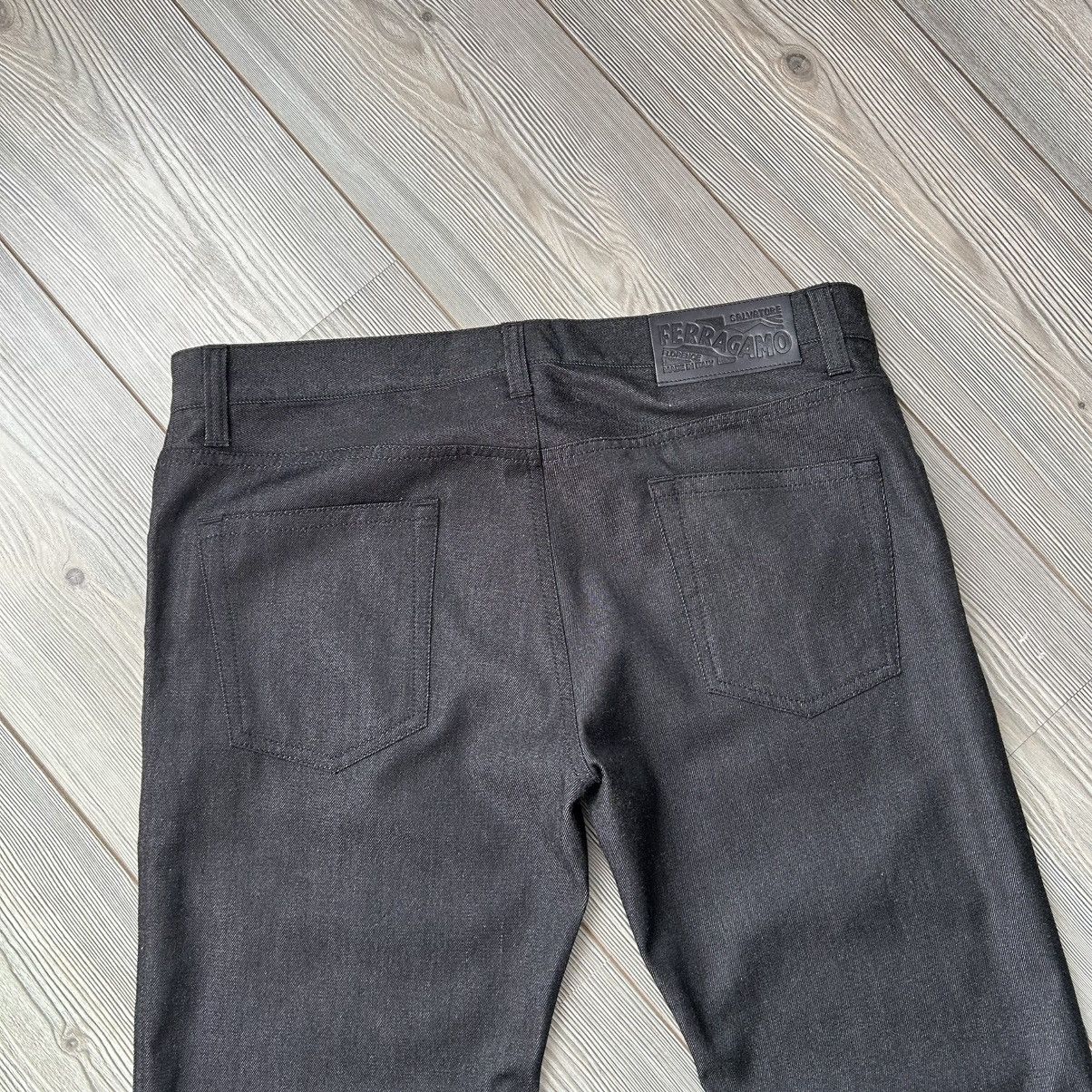 Salvatore Ferragamo Salvatore Ferragamo Tailored Grey Wool Blend Trousers Size US 36 / EU 52 - 13 Thumbnail