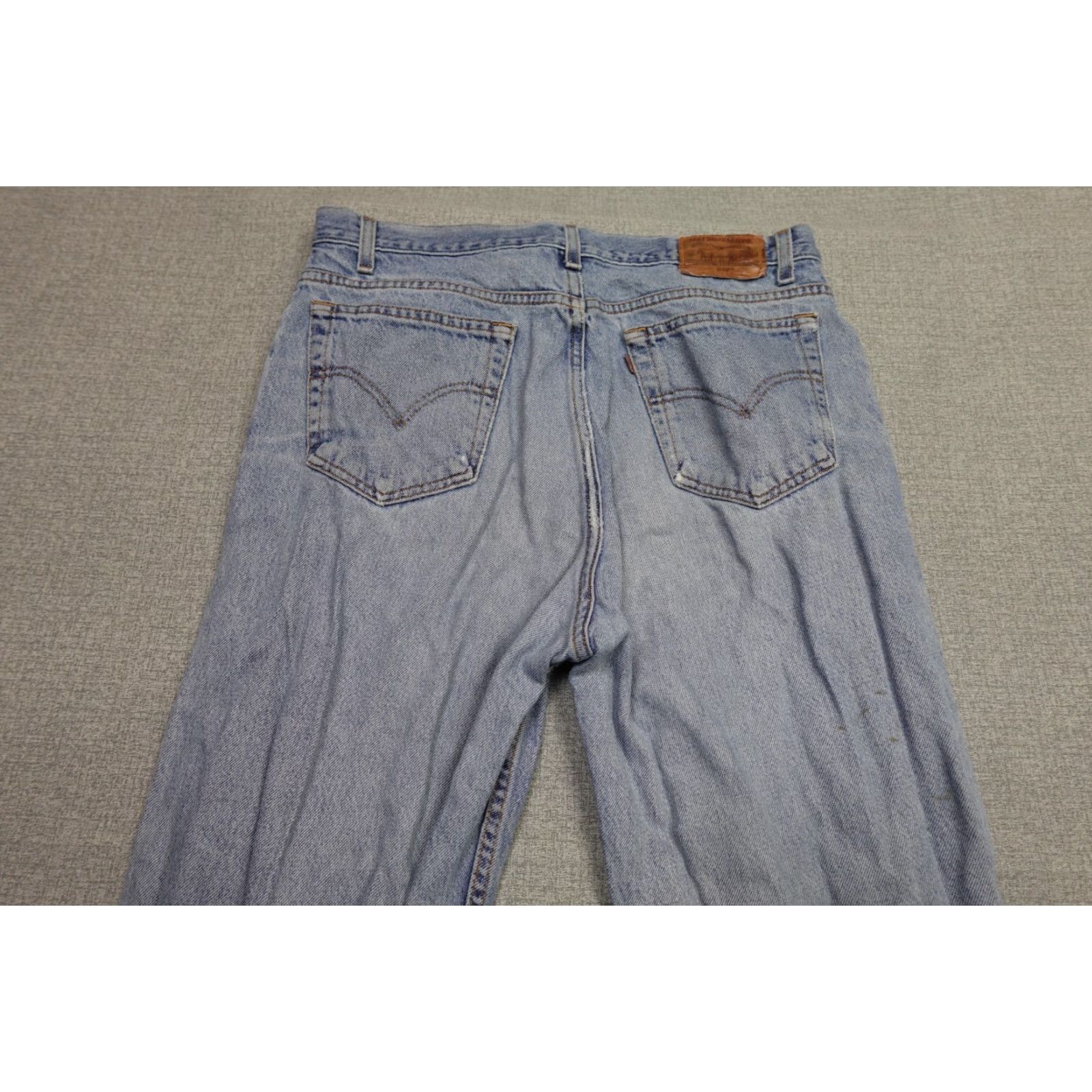 Levi's Levi's 540 Jeans Mens 36x30 Blue Relaxed Fit Cowboy Rancher Light Wash Denim Cotton Blend JEANS Mens 90s Cowboy Theme Size US 36 / EU 52 - 5 Thumbnail