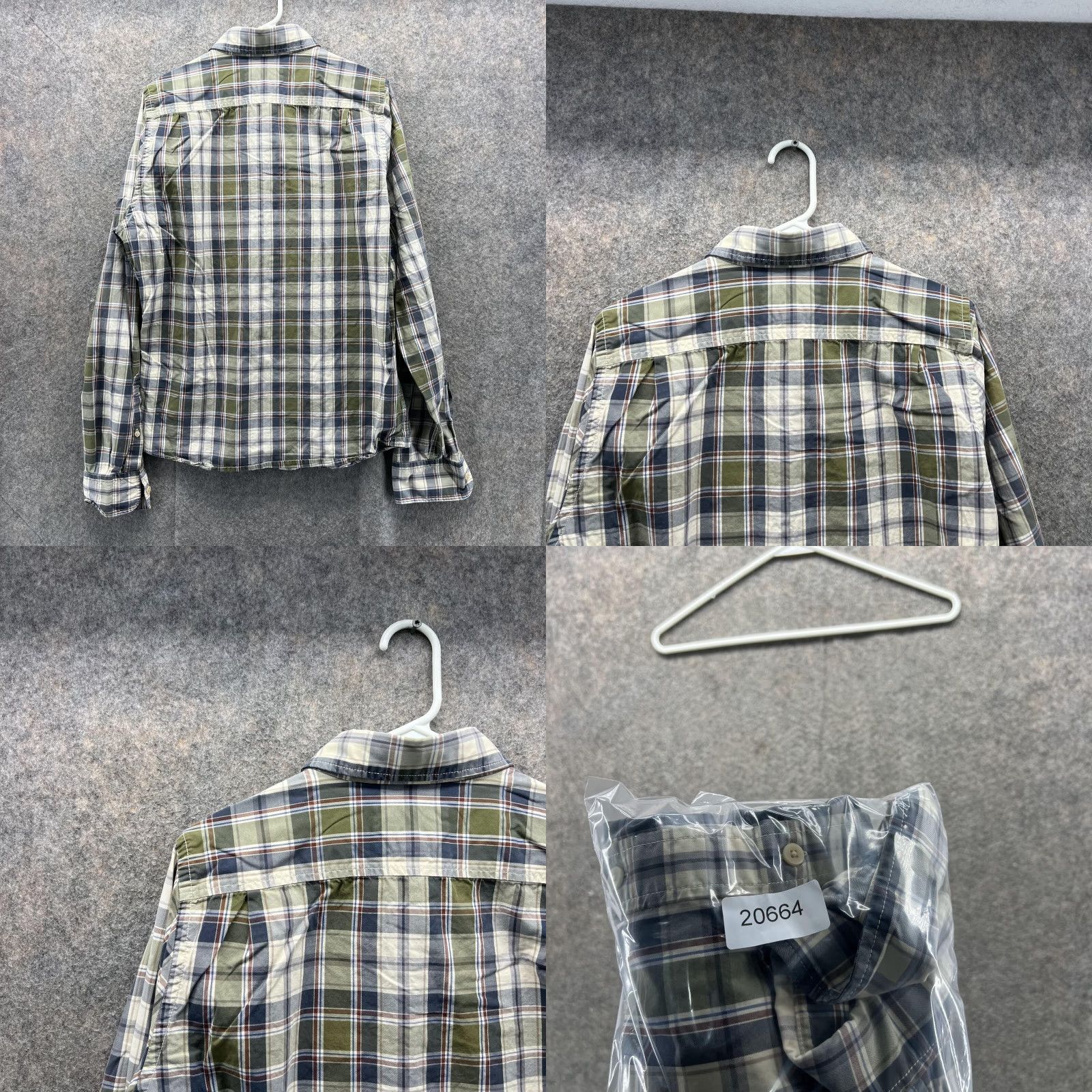 Abercrombie & Fitch Abercrombie & Fitch Shirt Men L Green Button-Down Flannel Plaid Long Sleeve Button-Up Casual Activewear Regular Fit Size US L / EU 52-54 / 3 - 9 Thumbnail