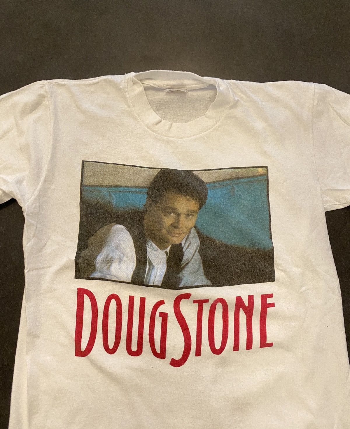 Vintage Vintage single stitch Doug stone band tee Size US M / EU 48-50 / 2 - 1 Thumbnail