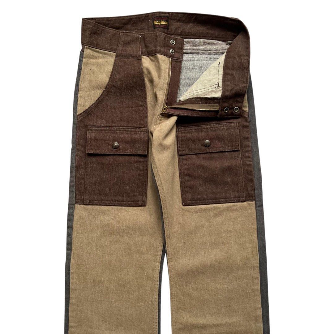 Japanese Brand Slap Shot Fatig Multipocket Denim Pants Japan Size US 32 / EU 48 - 3 Thumbnail