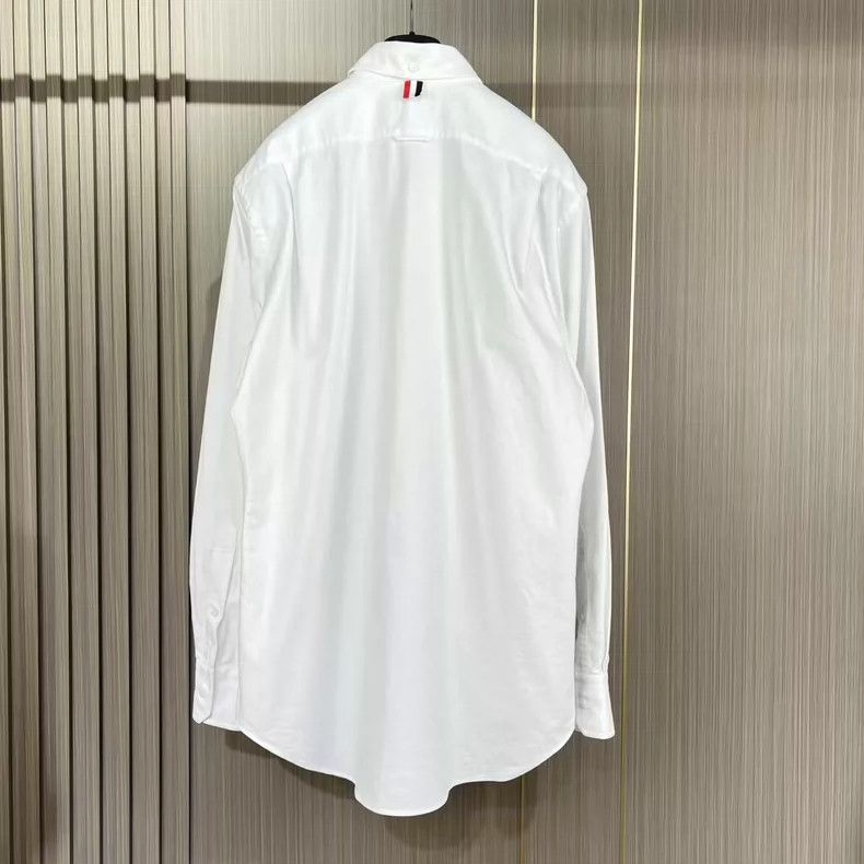 Thom Browne Thom browne Embroidered shirt with colorful stripes 2504-Ne Size US XL / EU 56 / 4 - 2 Thumbnail
