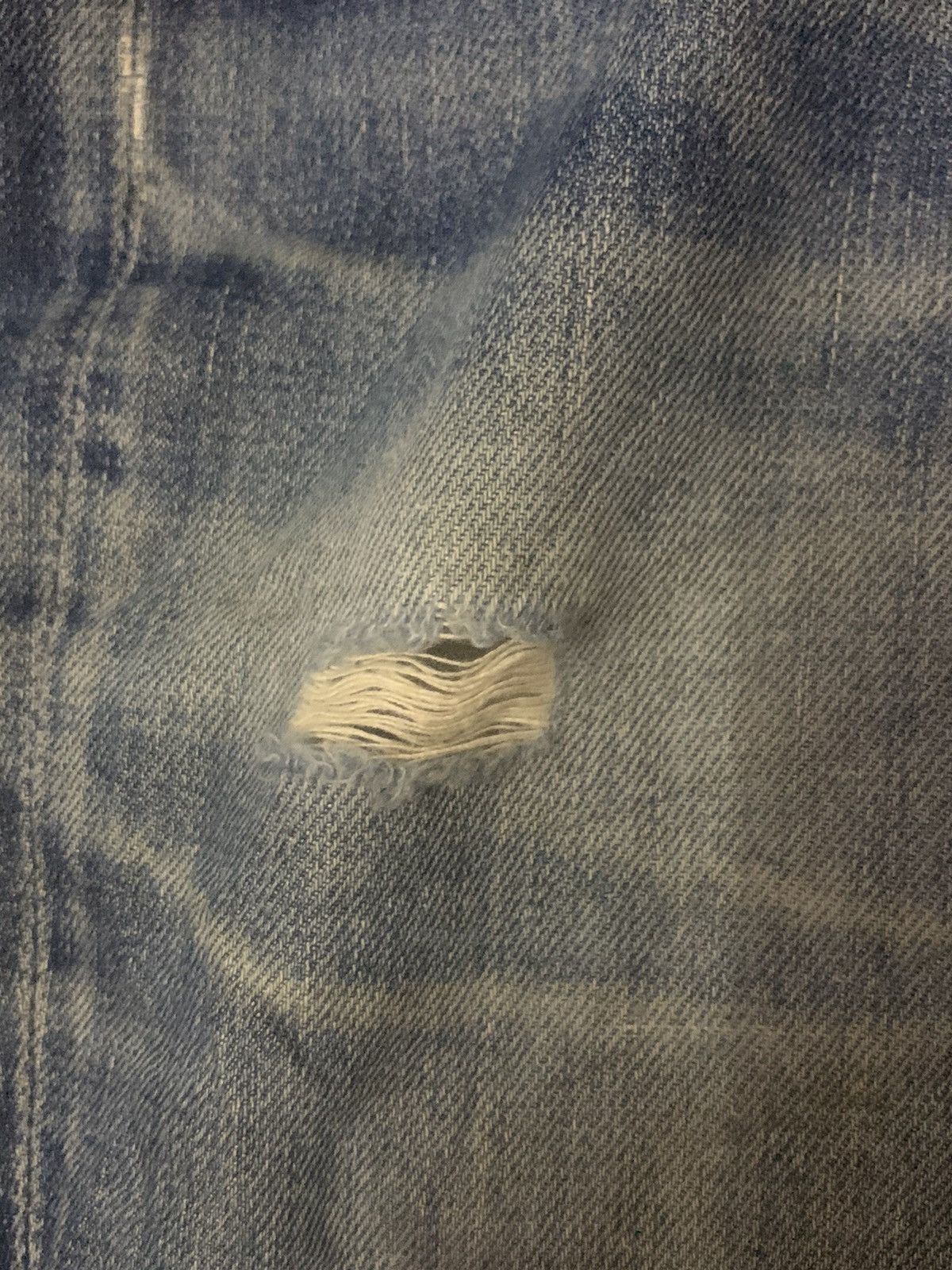 Denime Distressed Denime Lot 00910 Flare Denim Jeans Size US 31 - 4 Thumbnail