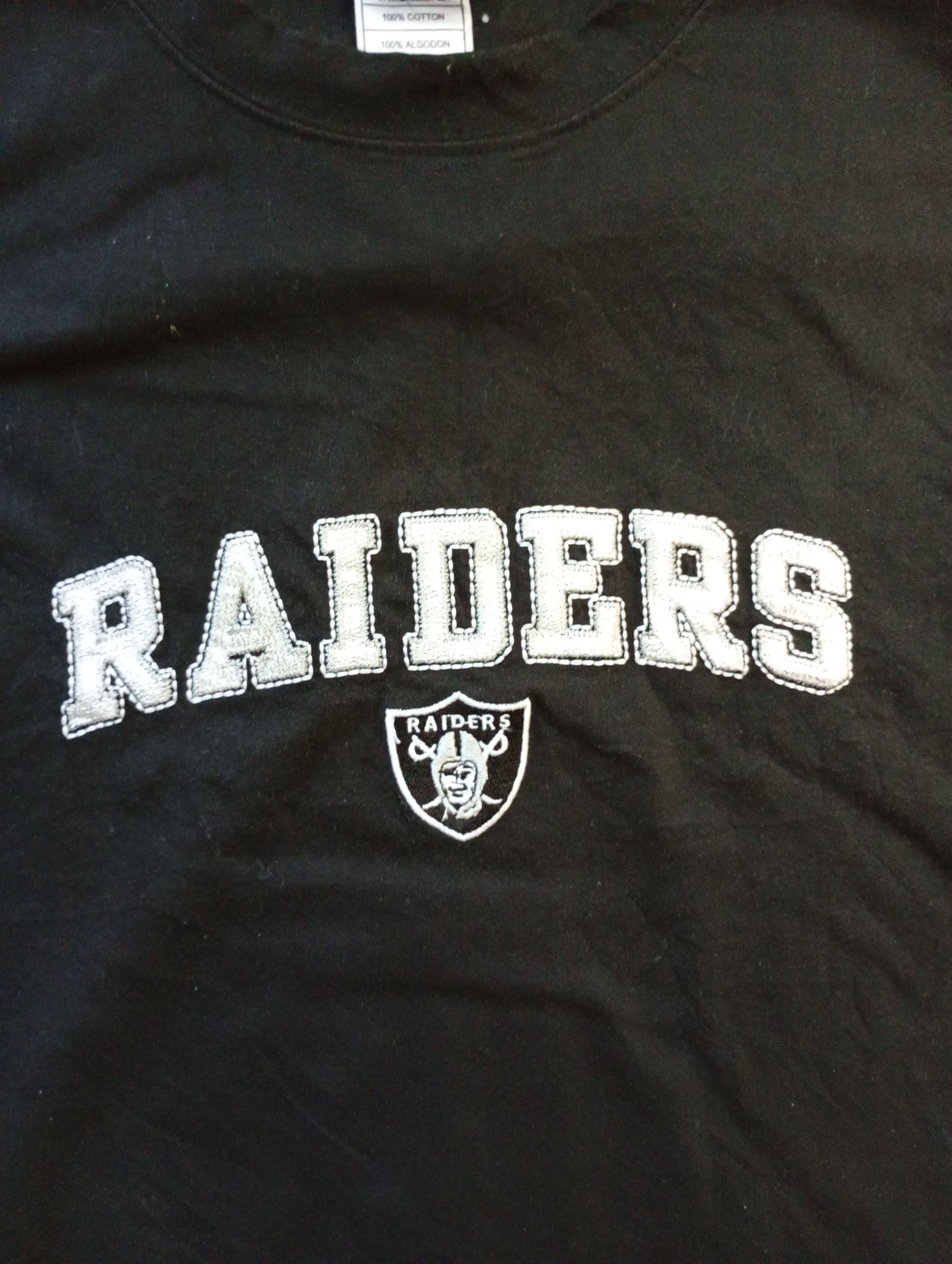 Reebok Reebok NFL Raiders T-Shirt Vintage Size US M / EU 48-50 / 2 - 8 Thumbnail
