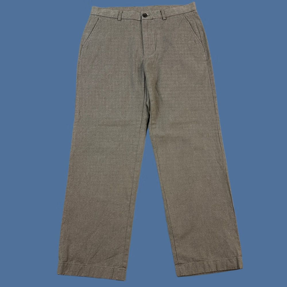 Brooks Brothers Brooks Brothers 346 Pants Mens 33x30 Flat Front Chino Casual Relaxed Brown Solid 30 in inseam, Regular Waist 33 in, Logo, Preppy, Retro, Mens Size US 34 / EU 50 - 1 Thumbnail