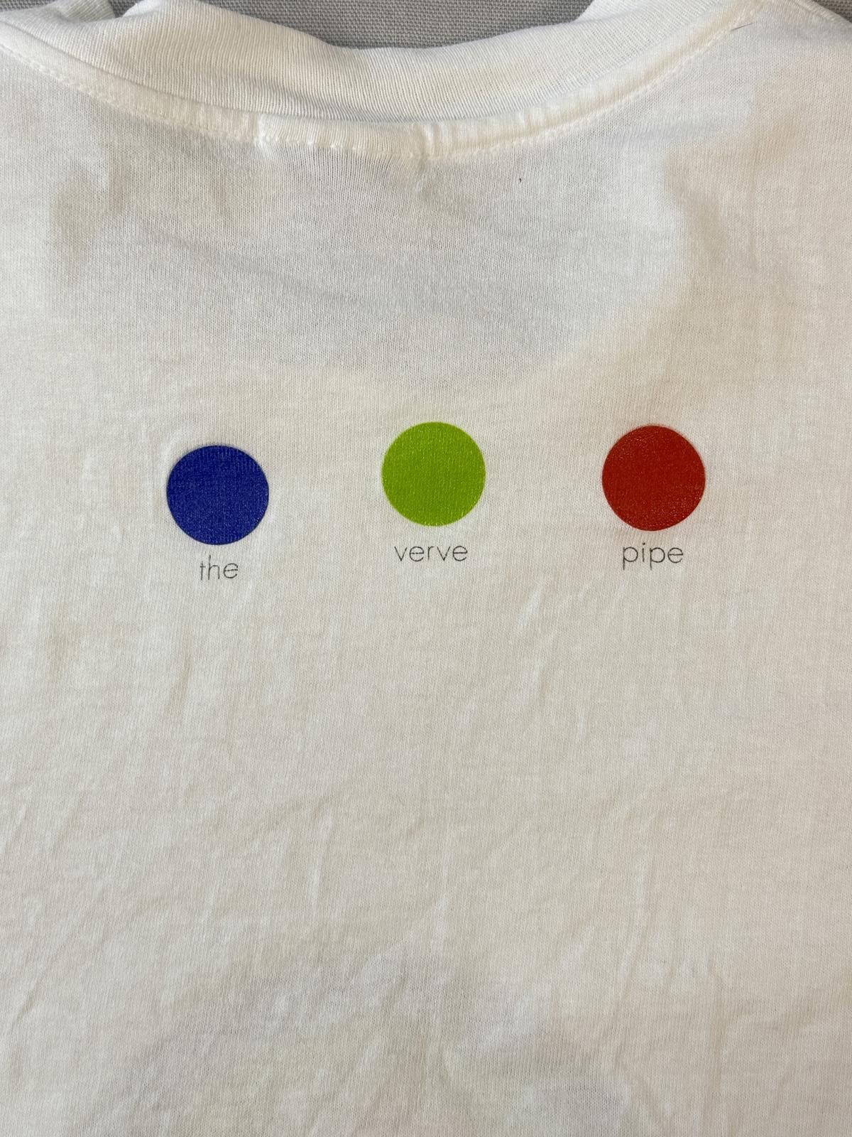 Hanes VTG The Verve Pipe Band T-shirt Blue Green Red Circles - L Size US L / EU 52-54 / 3 - 5 Thumbnail