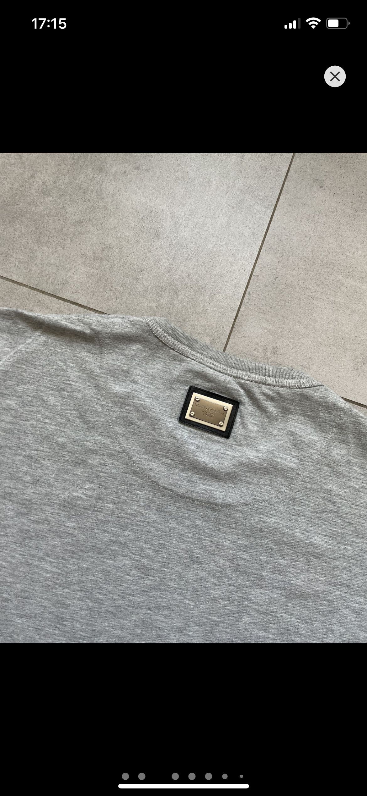 Dolce & Gabbana MUHAMMAD ALI DOLCE GABBANA GREY TEE Size US L / EU 52-54 / 3 - 3 Thumbnail