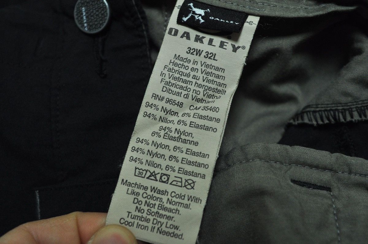Oakley Oakley Nylon Pants Black y2k Outdoor Gear Size US 32 / EU 48 - 14 Thumbnail