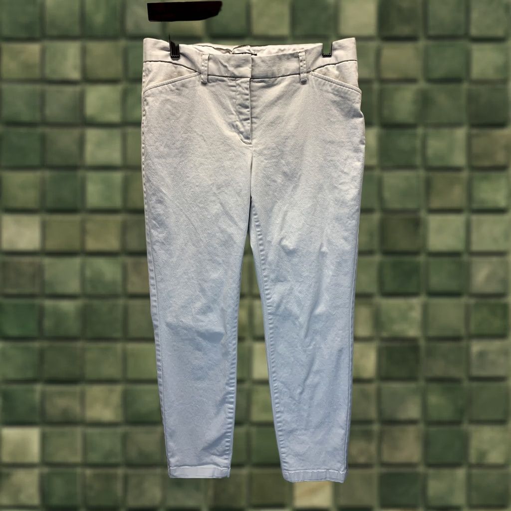 Express Express Women’s 6R Khaki Flat Front Work Pants Shirt? Size 28" / US 6 / IT 42 - 1 Thumbnail