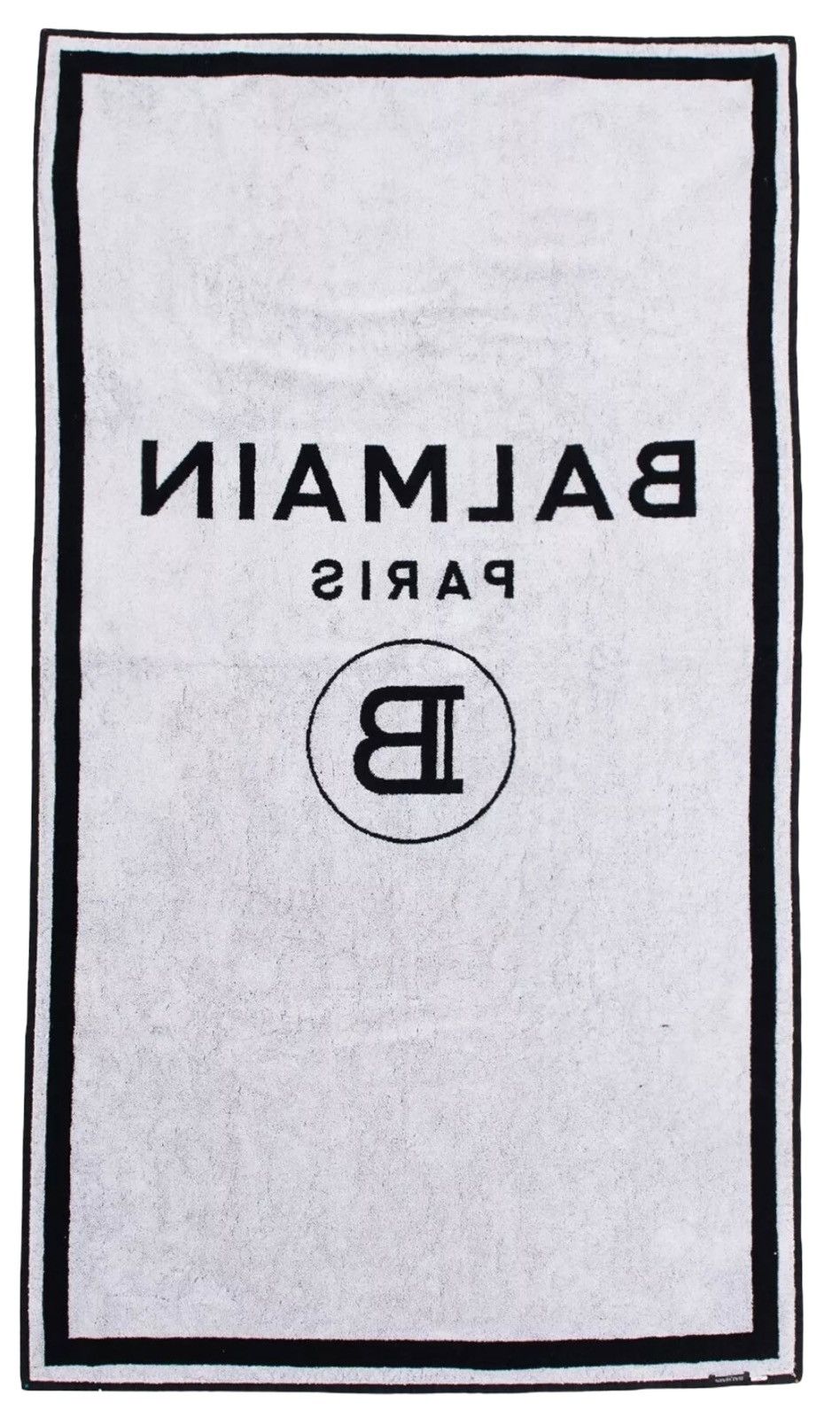 Balmain Balmain Paris Black Beach Towel Size ONE SIZE - 2 Thumbnail