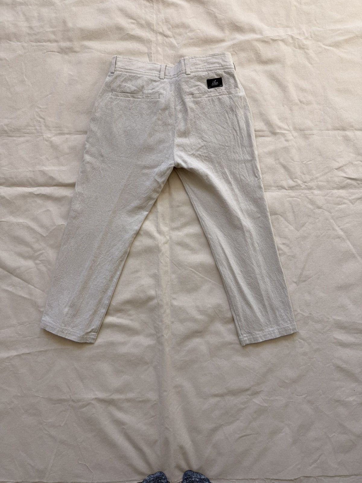I Love Ugly I Love Ugly Cropped Linen Kobe Pants Size US 30 / EU 46 - 2 Thumbnail
