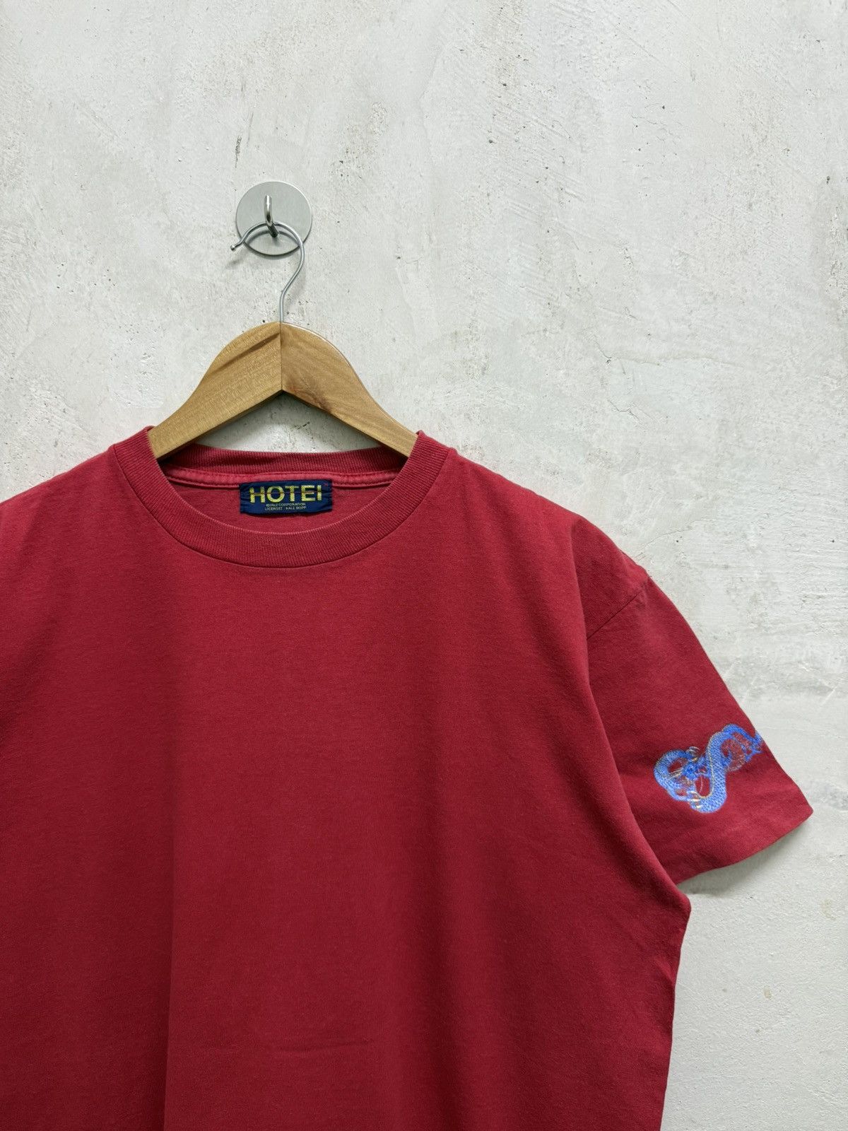 Vintage Vintage 90’s Hotei Dragon Graphics Skateboards Tees Size US L / EU 52-54 / 3 - 4 Thumbnail