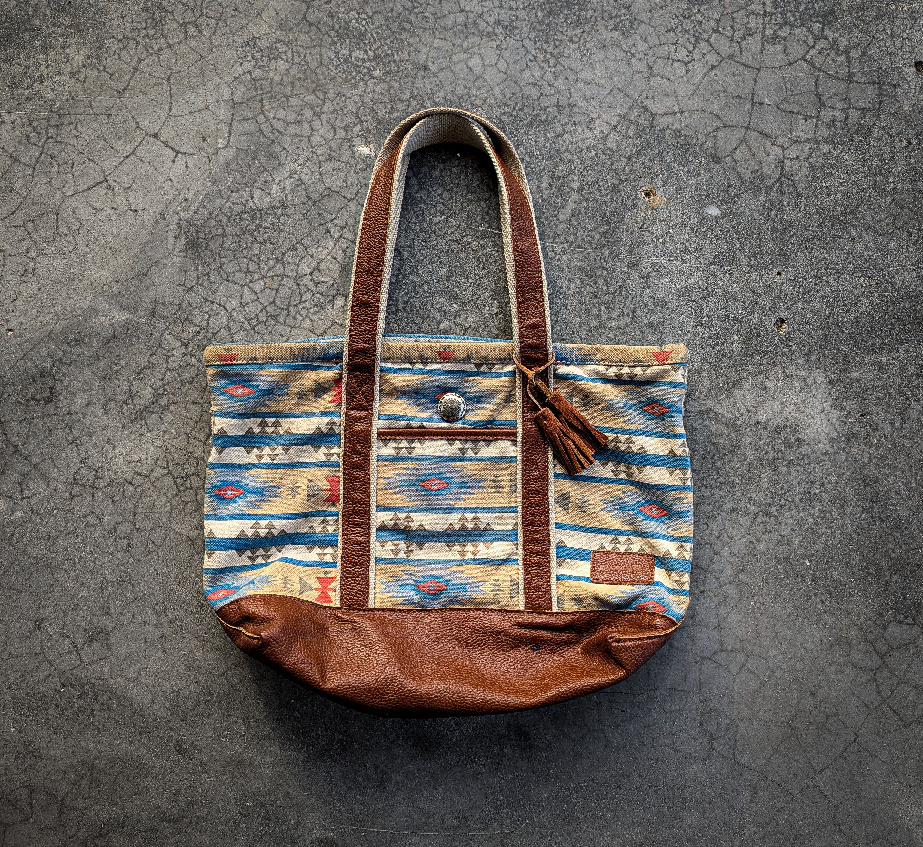 Beams Plus × Japanese Brand Beams Heart By Beams Japan Native Tote Bag (M) Size ONE SIZE - 1 Thumbnail