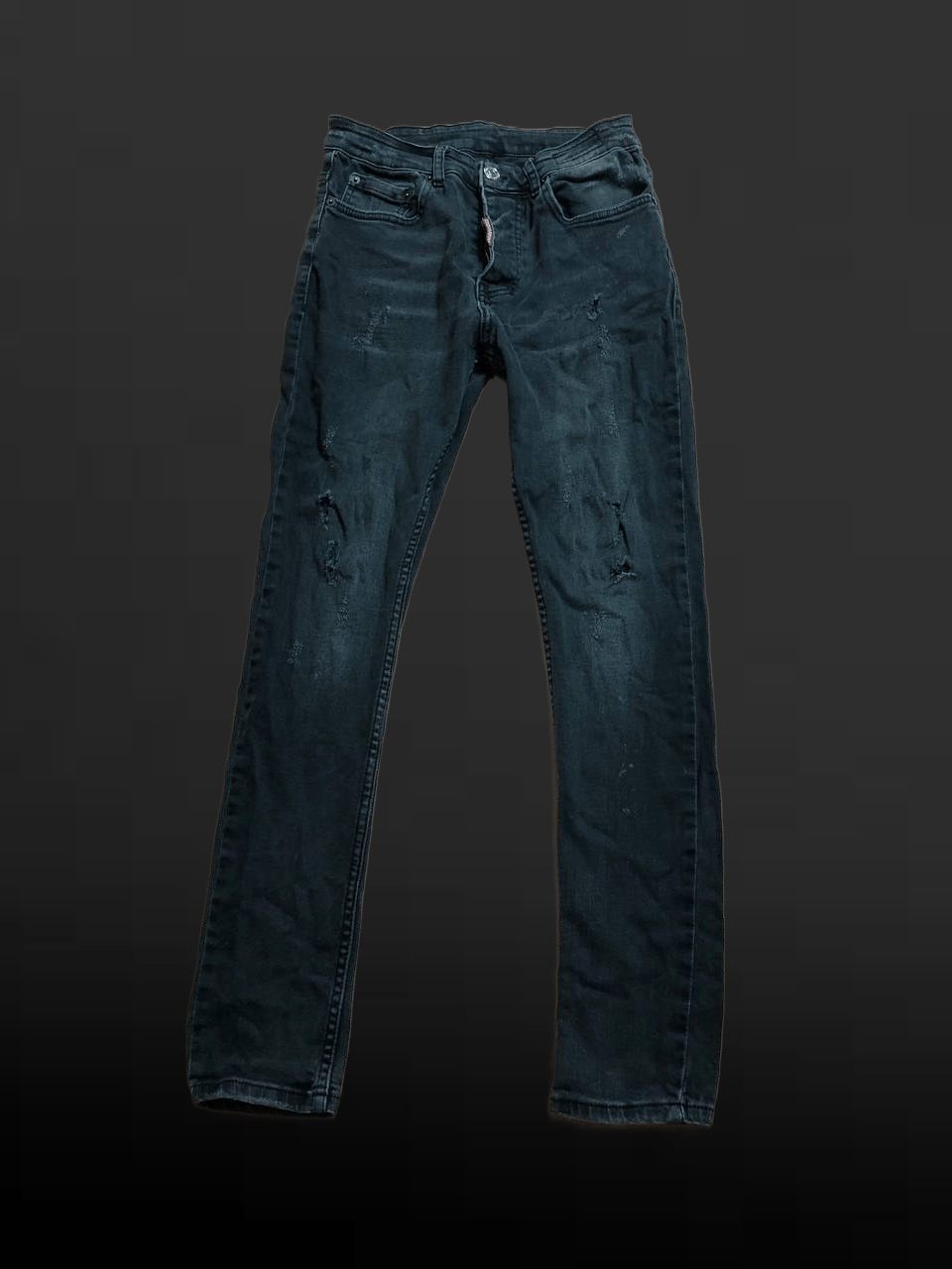 Dsquared2 Vintage DSQUARED2 SLIM FIT Distressed Denim Jeans Size US 30 / EU 46 - 1 Thumbnail