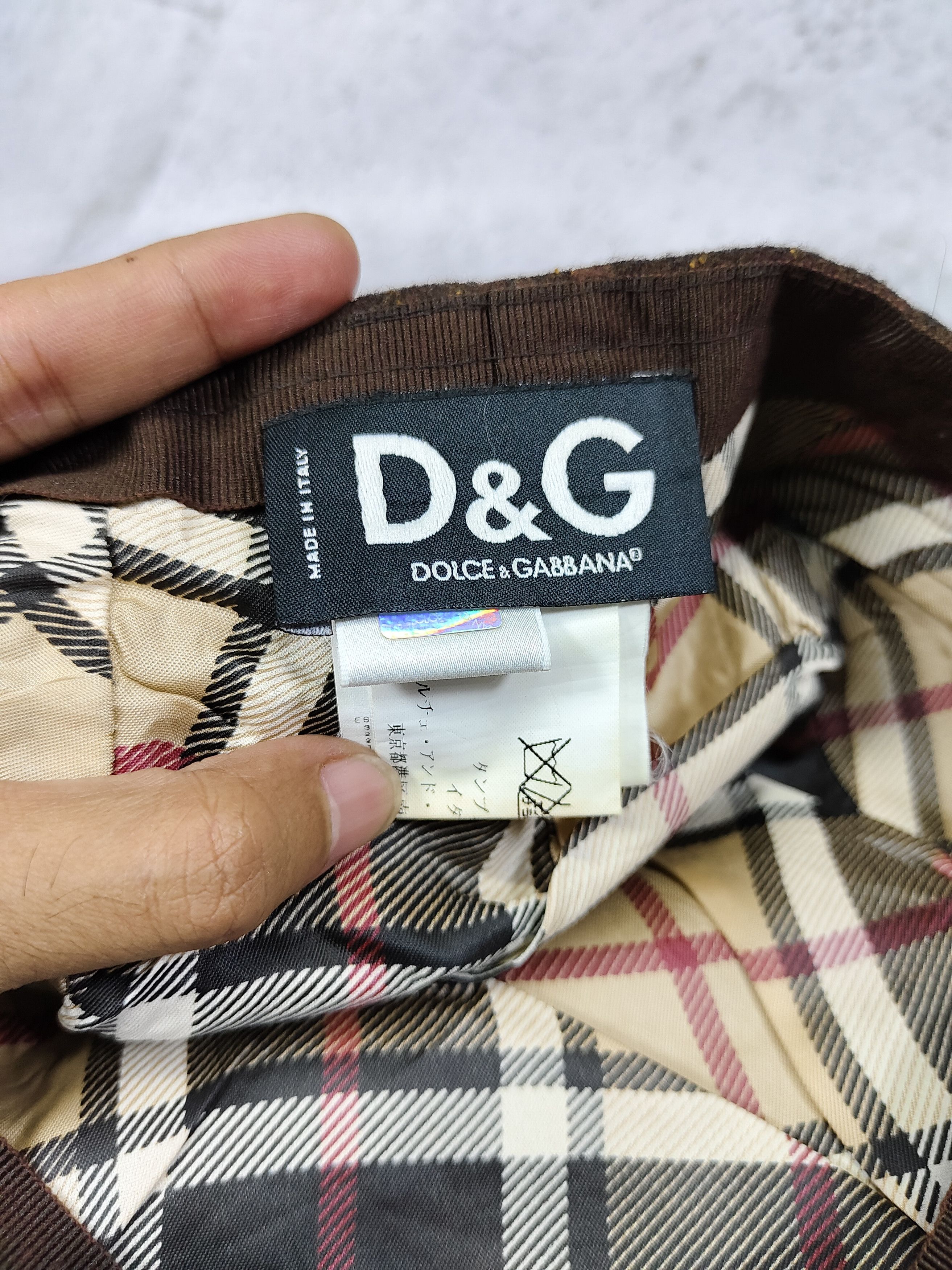 Dolce & Gabbana 2000s D&G- Wool Tweed Heritage Gatsby Style Newsboy Flatcap Size ONE SIZE - 10 Thumbnail