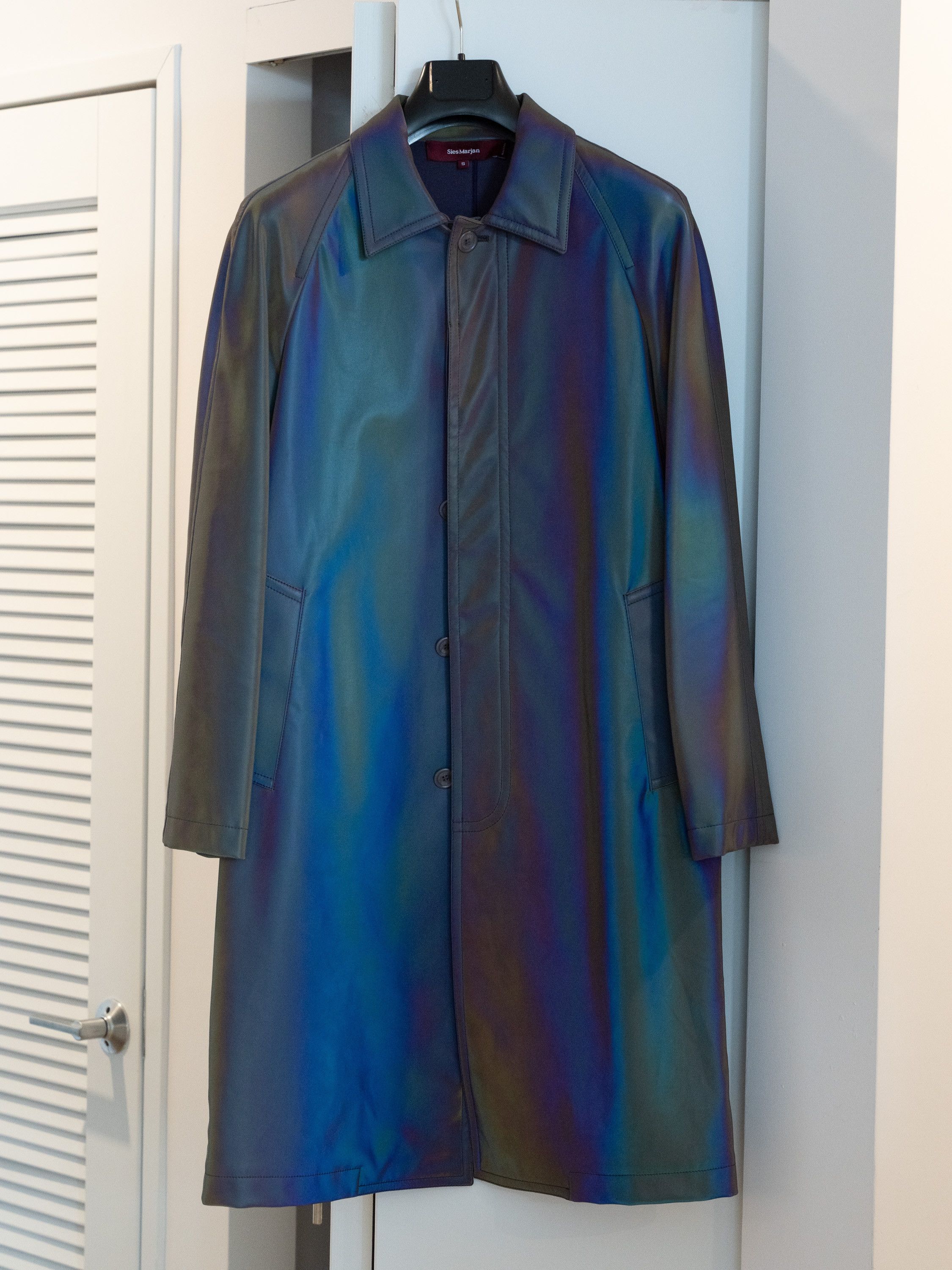 Sies Marjan Iridescent mid-weight coat Size US S / EU 44-46 / 1 - 1 Thumbnail