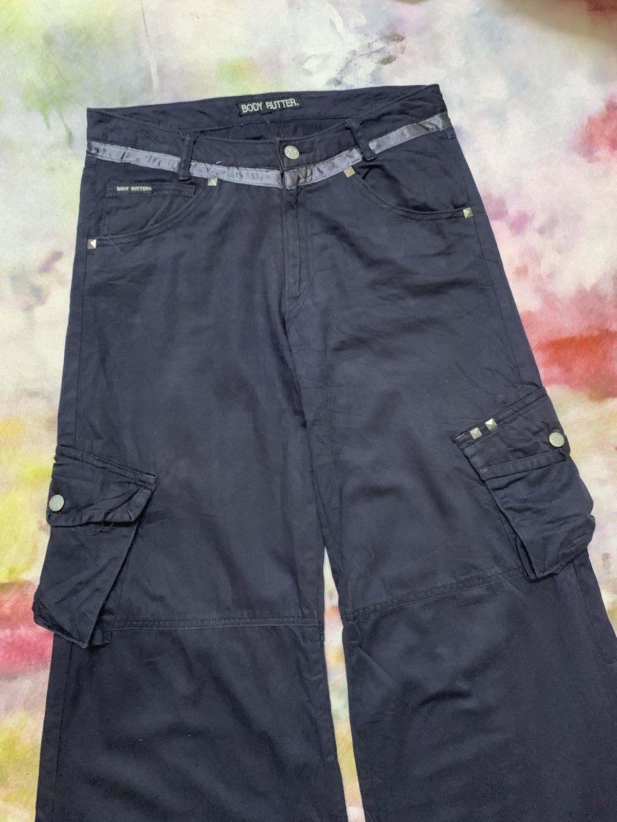 Beauty Beast Japanese Brand BODY BUTTER Raver Flare Cyberpunk Pants Fotus Size US 30 / EU 46 - 3 Thumbnail