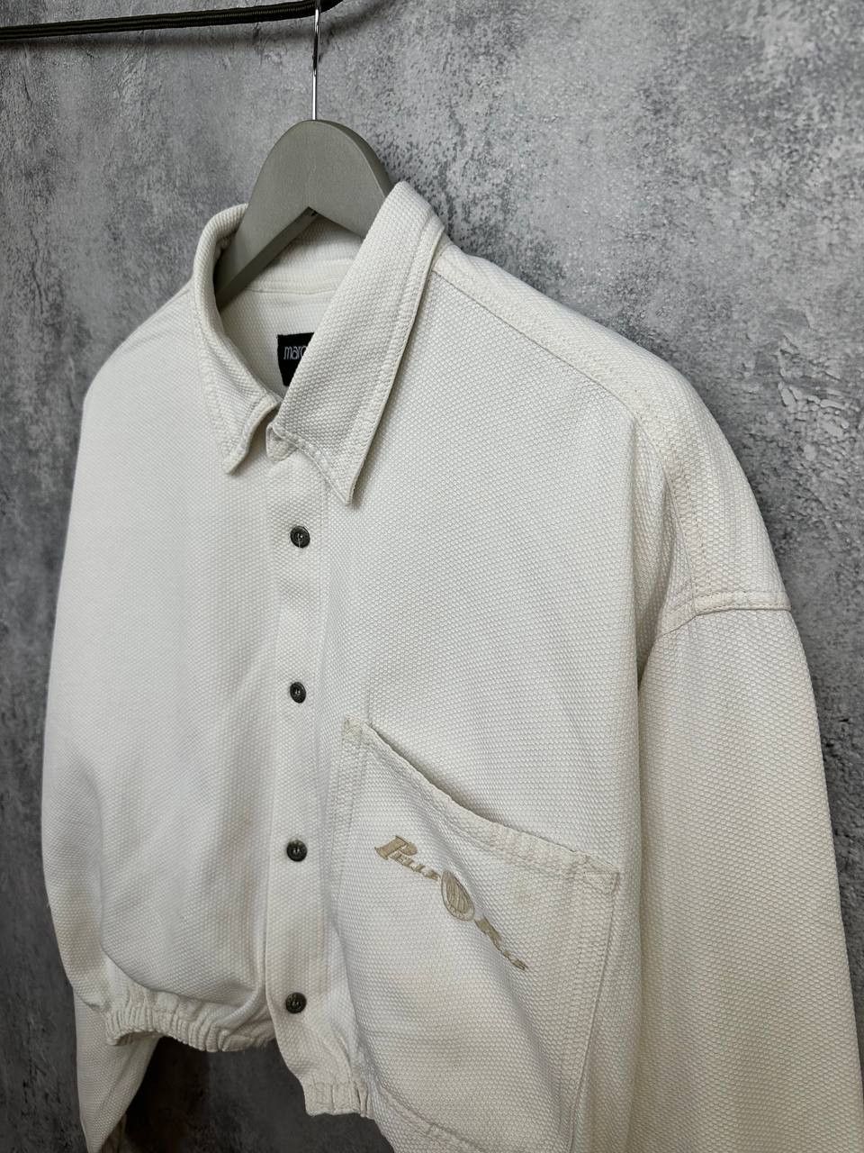 Marc Buchanan Pelle Pelle Marc Buchanan Cropped Waffle Cotton Jacket Y2K Size XL / US 12-14 / IT 48-50 - 5 Thumbnail