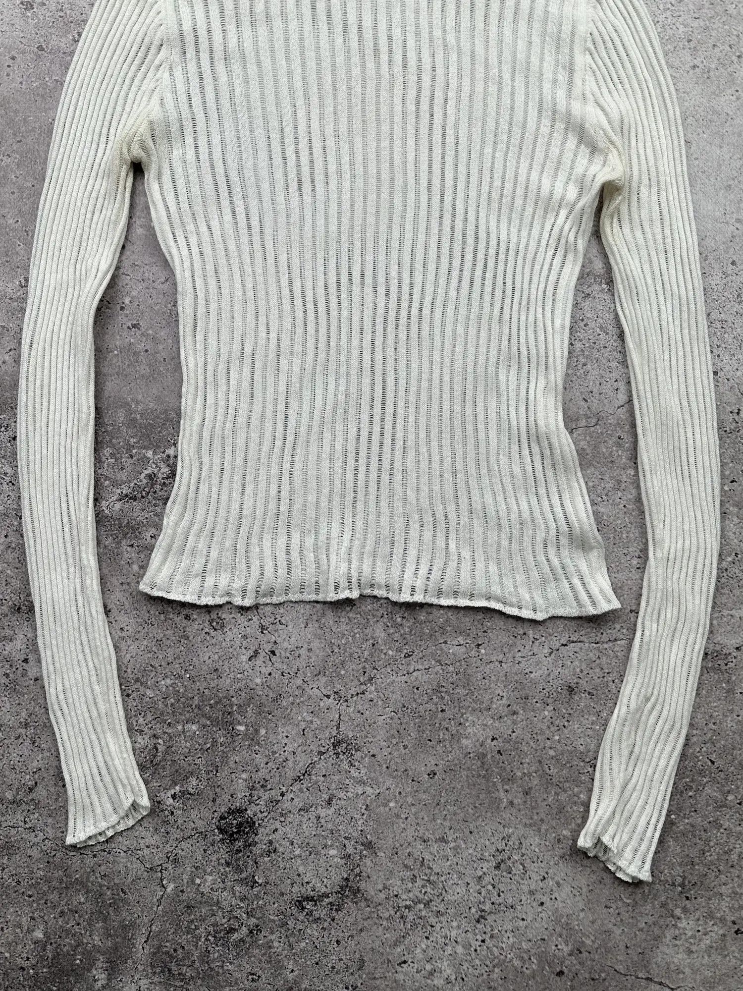 Vintage Vintage Mesh Long Sleeve C647(V347) Size S / US 4 / IT 40 - 3 Thumbnail