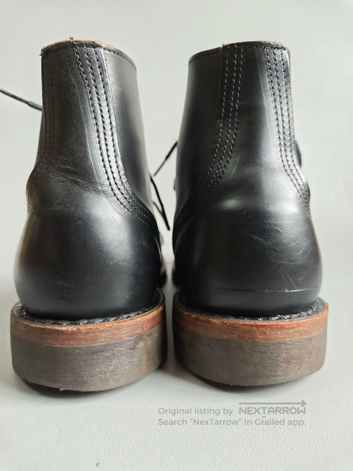 Thorogood Thorogood 7D Black Leather Boots USA. Size US 7 / EU 40 - 6 Thumbnail