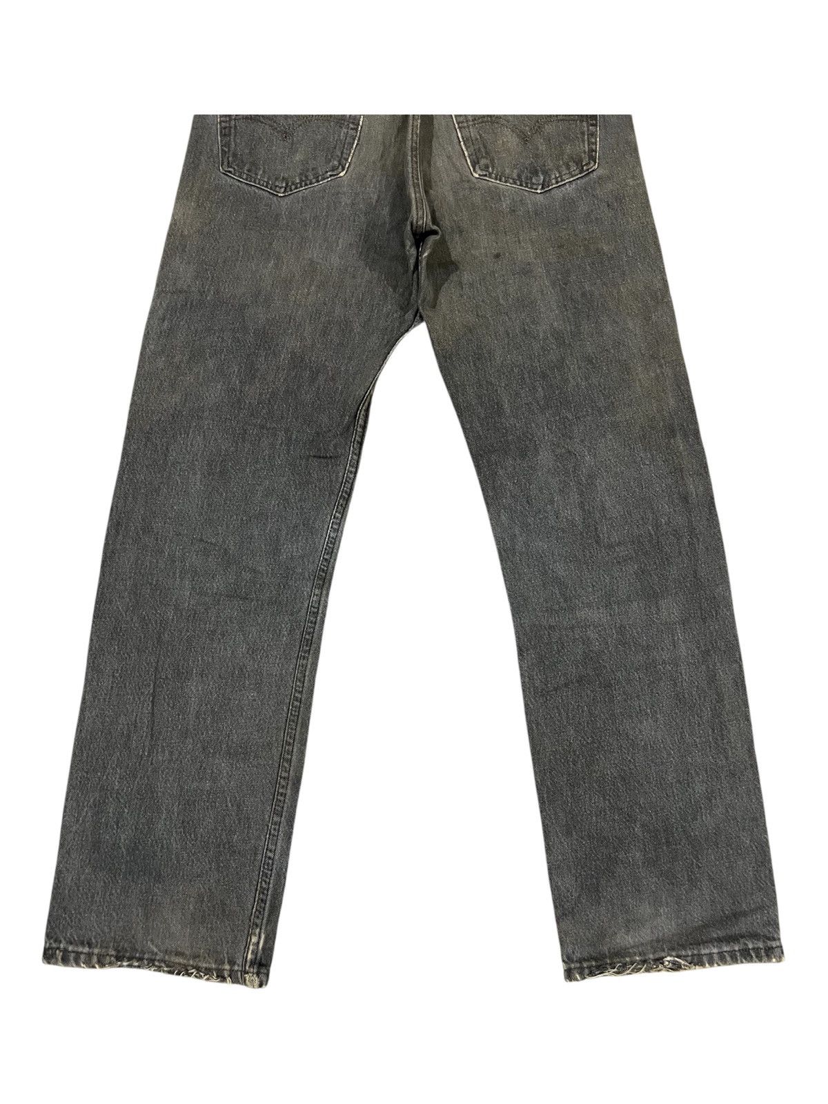 Levi's × Vintage Vintage Late 80s 501 Levis USA Sandy Black Denim Jeans Size US 31 - 7 Thumbnail