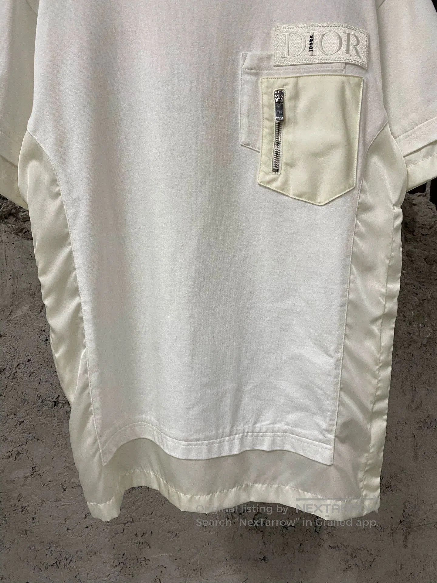 Dior dior sacai short sleeve t-shirt. Size US S / EU 44-46 / 1 - 4 Thumbnail