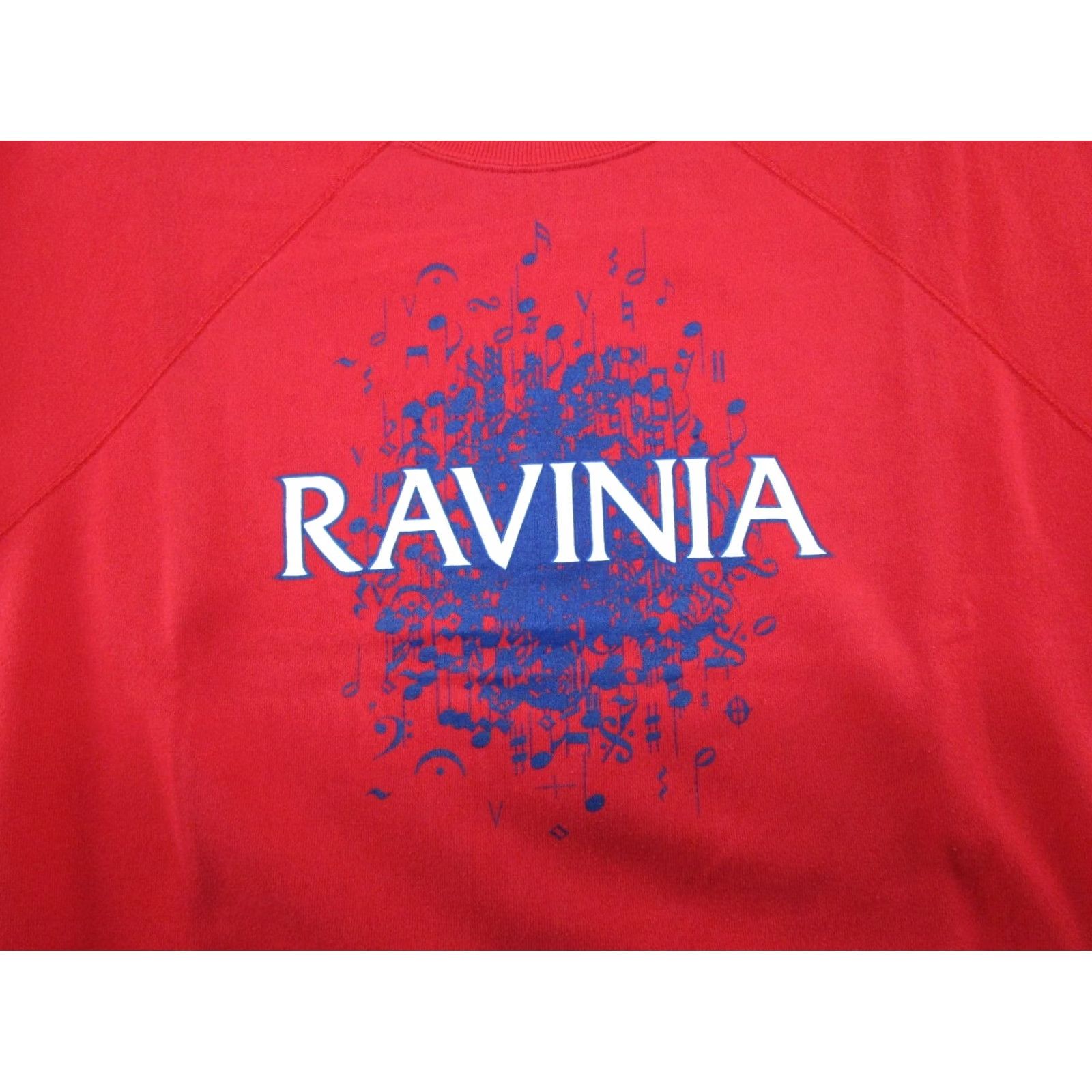 Hanes VINTAGE Hanes Sweatshirt Raglan Crew Neck 80s Music Ravinia Festival Red L Men Shirt/ Sweater Size US L / EU 52-54 / 3 - 2 Thumbnail