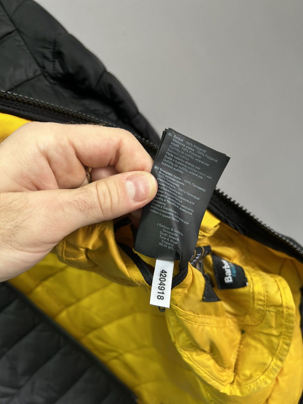 Barbour Barbour International Fibredown Jacket Quilted Chain Jacket Size US S / EU 44-46 / 1 - 14 Thumbnail
