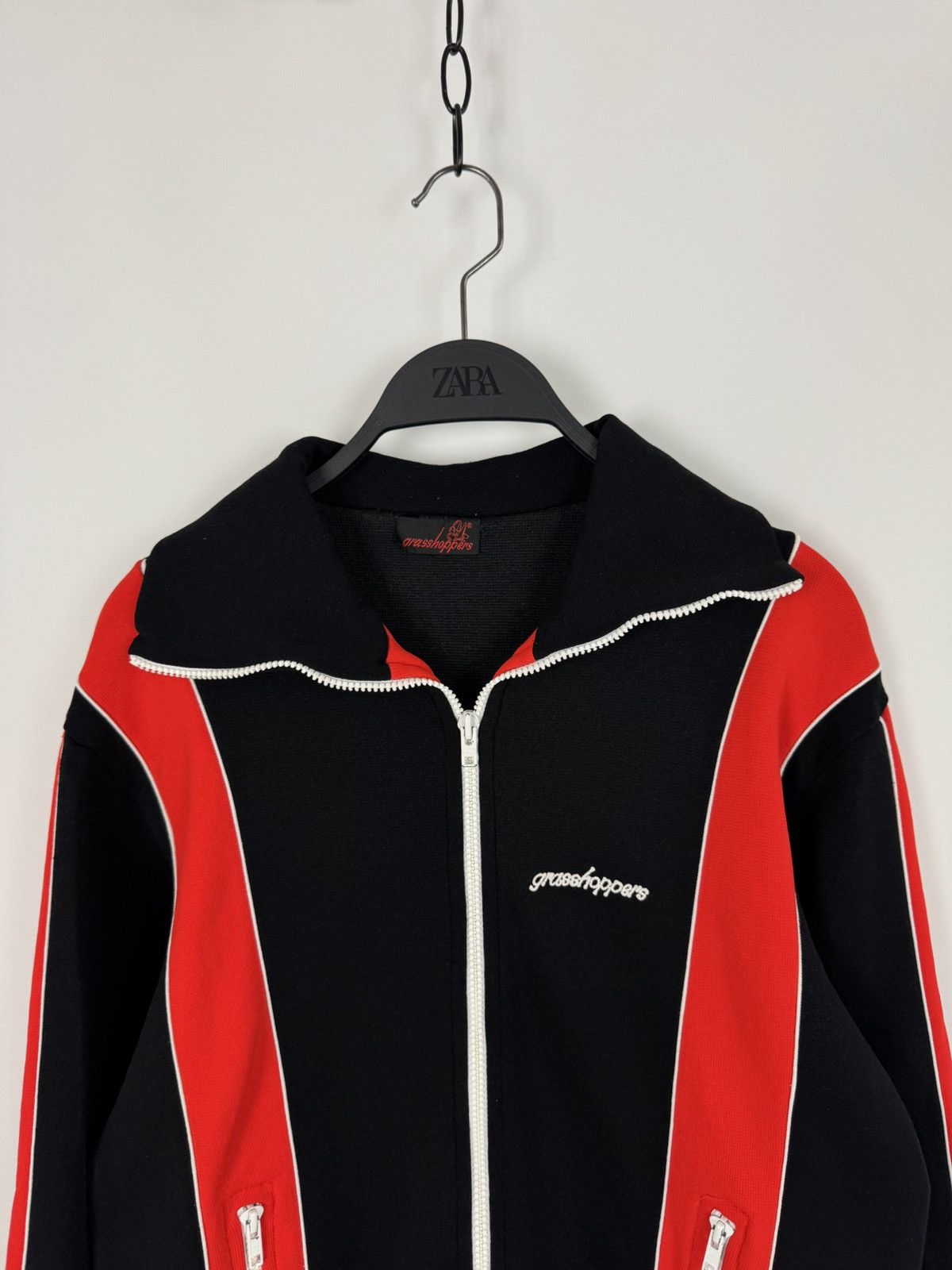 Vintage 1970’s Vintage Grasshoppers Track Jacket Size US M / EU 48-50 / 2 - 2 Thumbnail