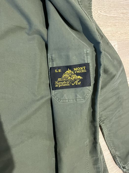 Le Mont St. Michel Le Mont St Michel vintage washed work jacket Grailed