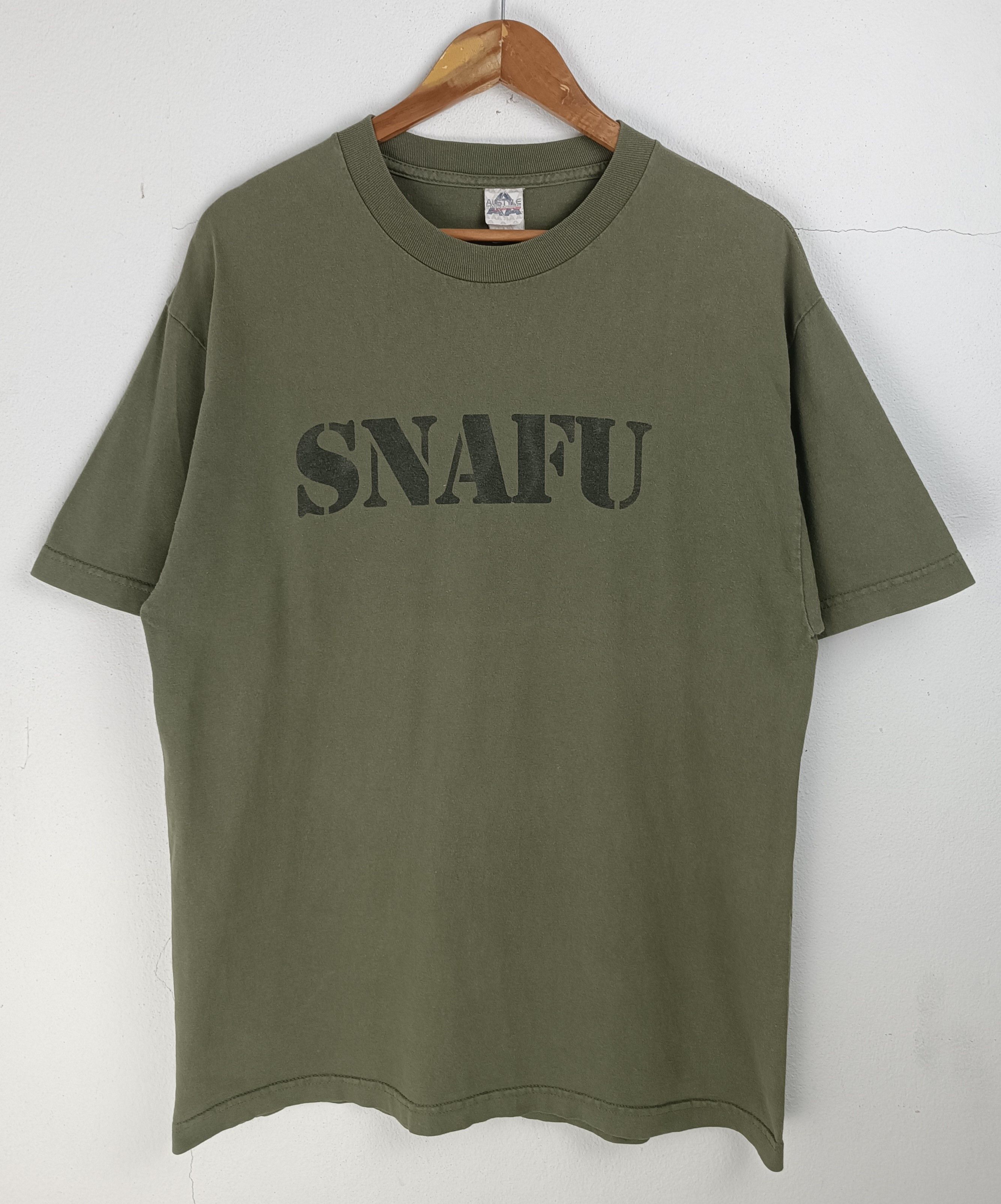 Band Tees VINTAGE Y2K SNAFU BAND TEE TRASHCORE PUNK METAL Size US L / EU 52-54 / 3 - 3 Thumbnail