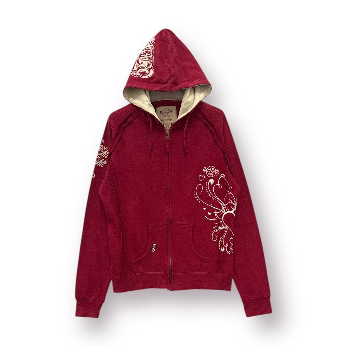 Hard Rock Cafe 🔥 United Arab Emirates HARD ROCK Cafe Hoodie - L Size M / US 6-8 / IT 42-44 - 1 Thumbnail