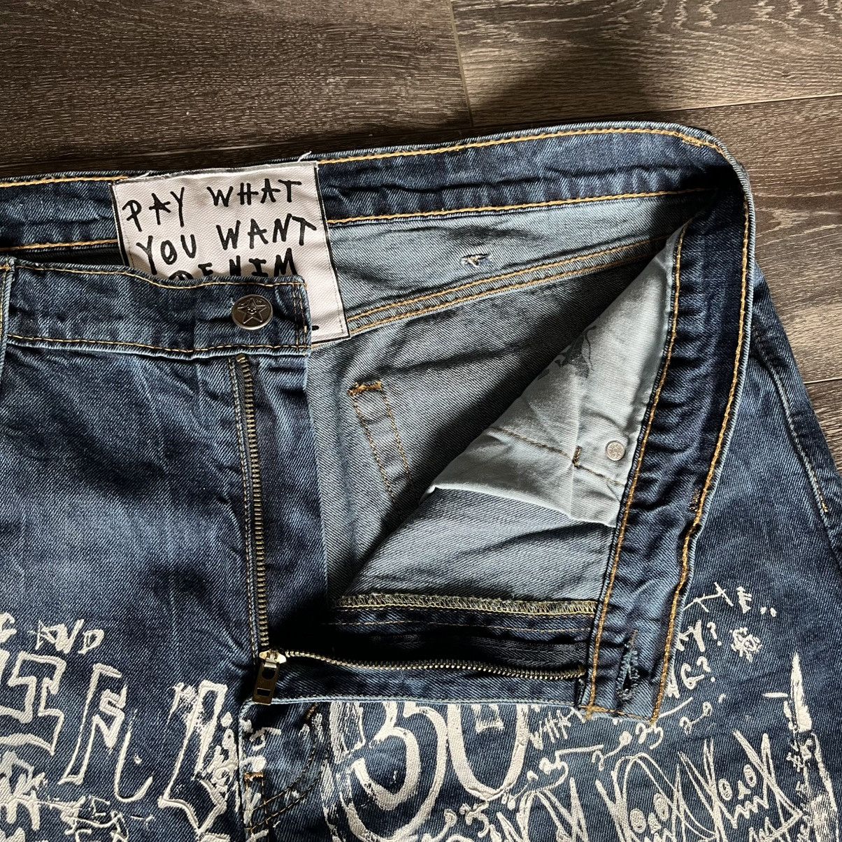 Asspizza Vintage Levi’s Asspizza PWYW Pay What You Want Denim Jeans Size US 40 / EU 56 - 11 Thumbnail