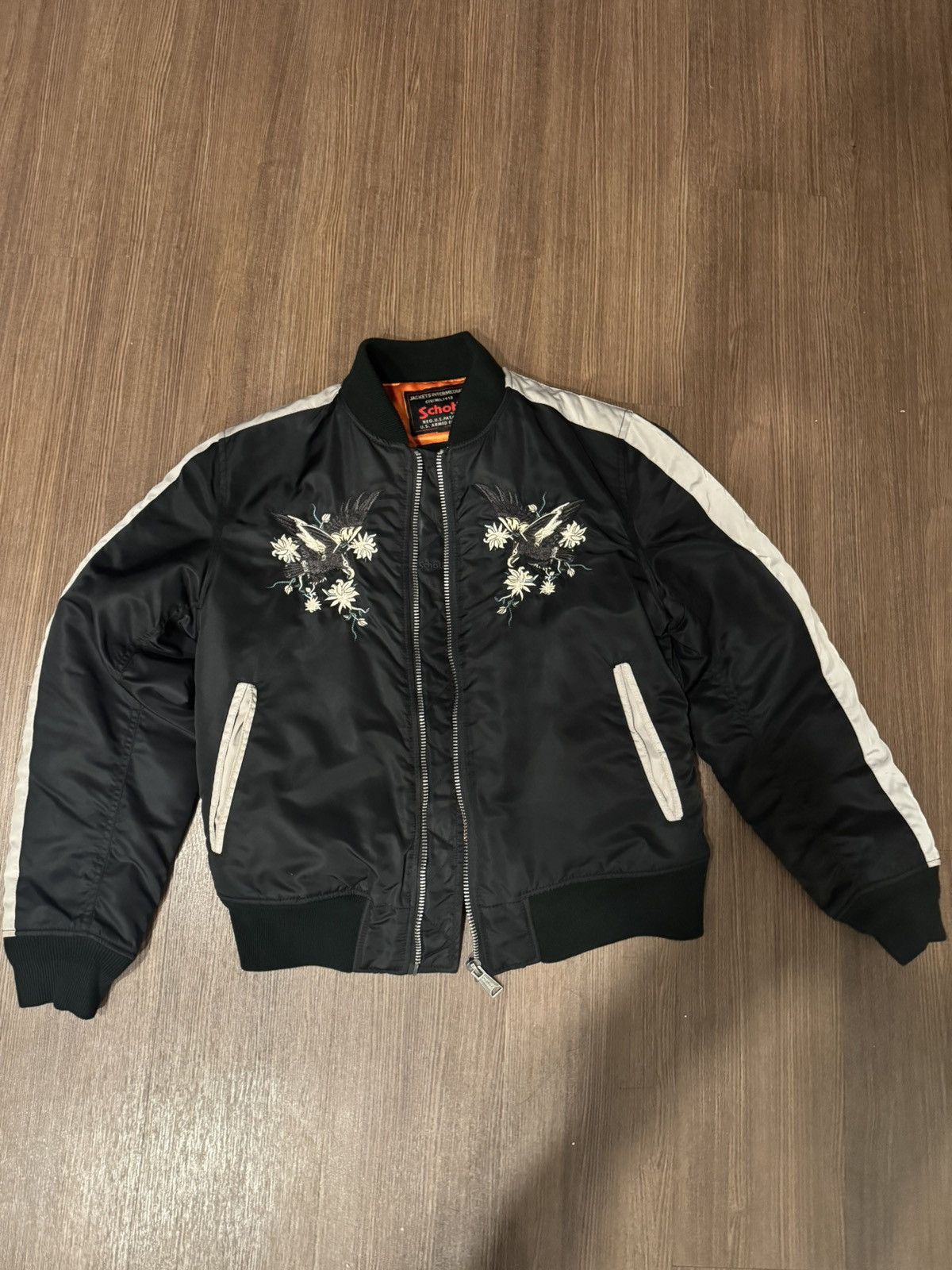 Andersson Bell Andersson Bell x Schott FW16 Sukajan Souvenir Bomber Jacket Size US L / EU 52-54 / 3 - 2 Thumbnail