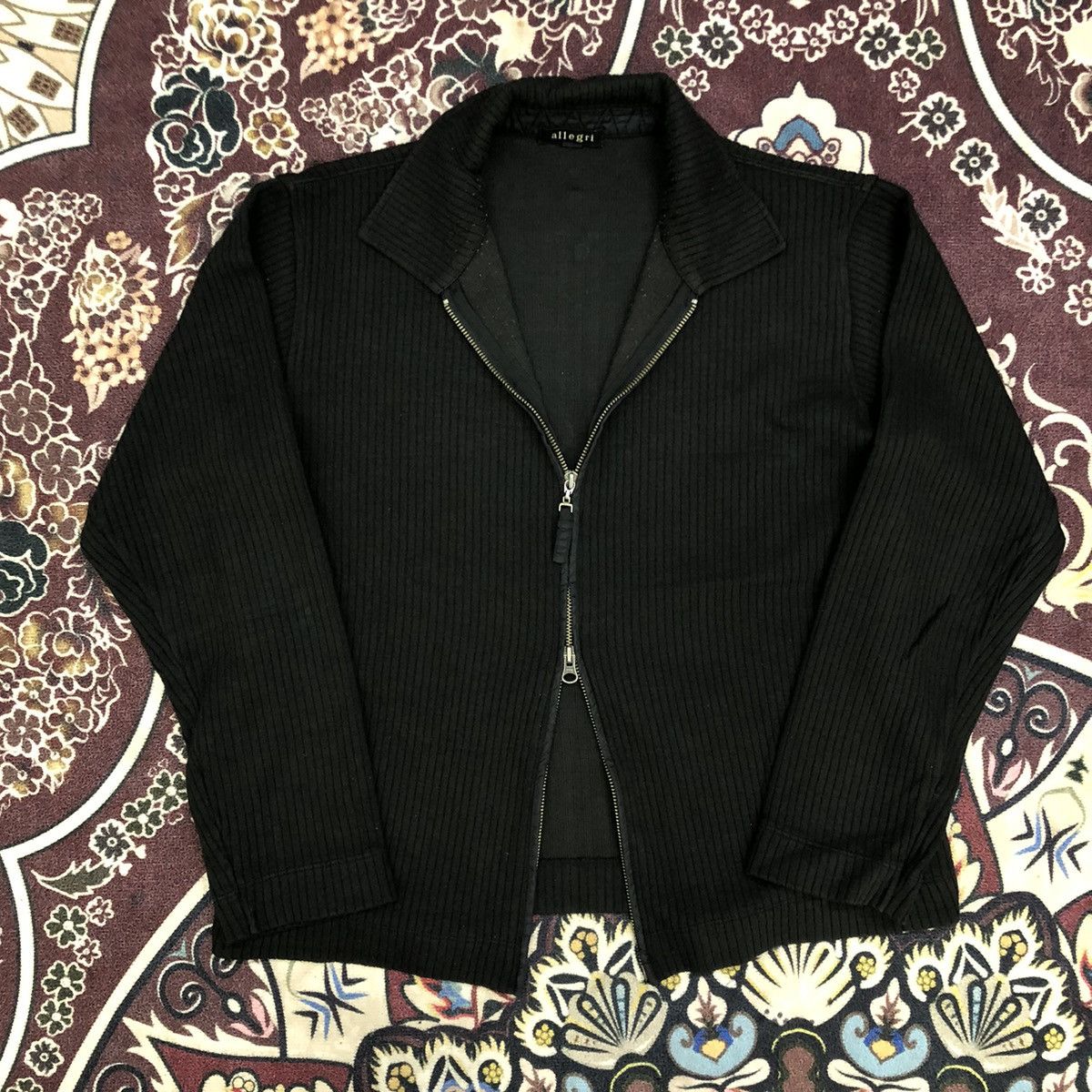 Allegri Allegri Minimalist Pleated sweater Jacket Size US M / EU 48-50 / 2 - 6 Thumbnail