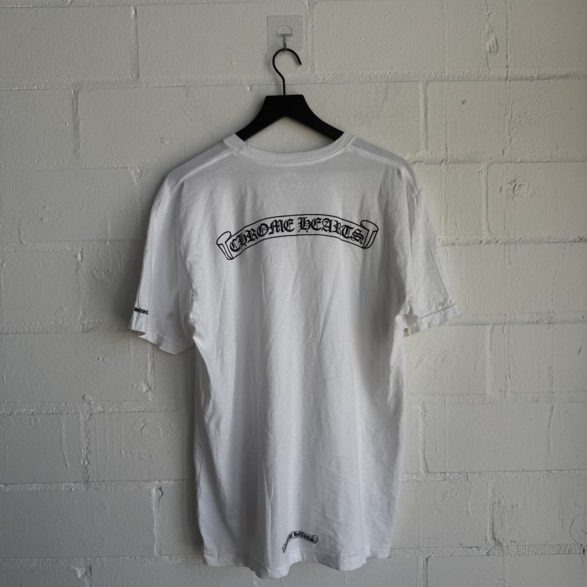 Chrome Hearts Chrome Hearts Scroll Logo Tee Size US L / EU 52-54 / 3 - 2 Thumbnail