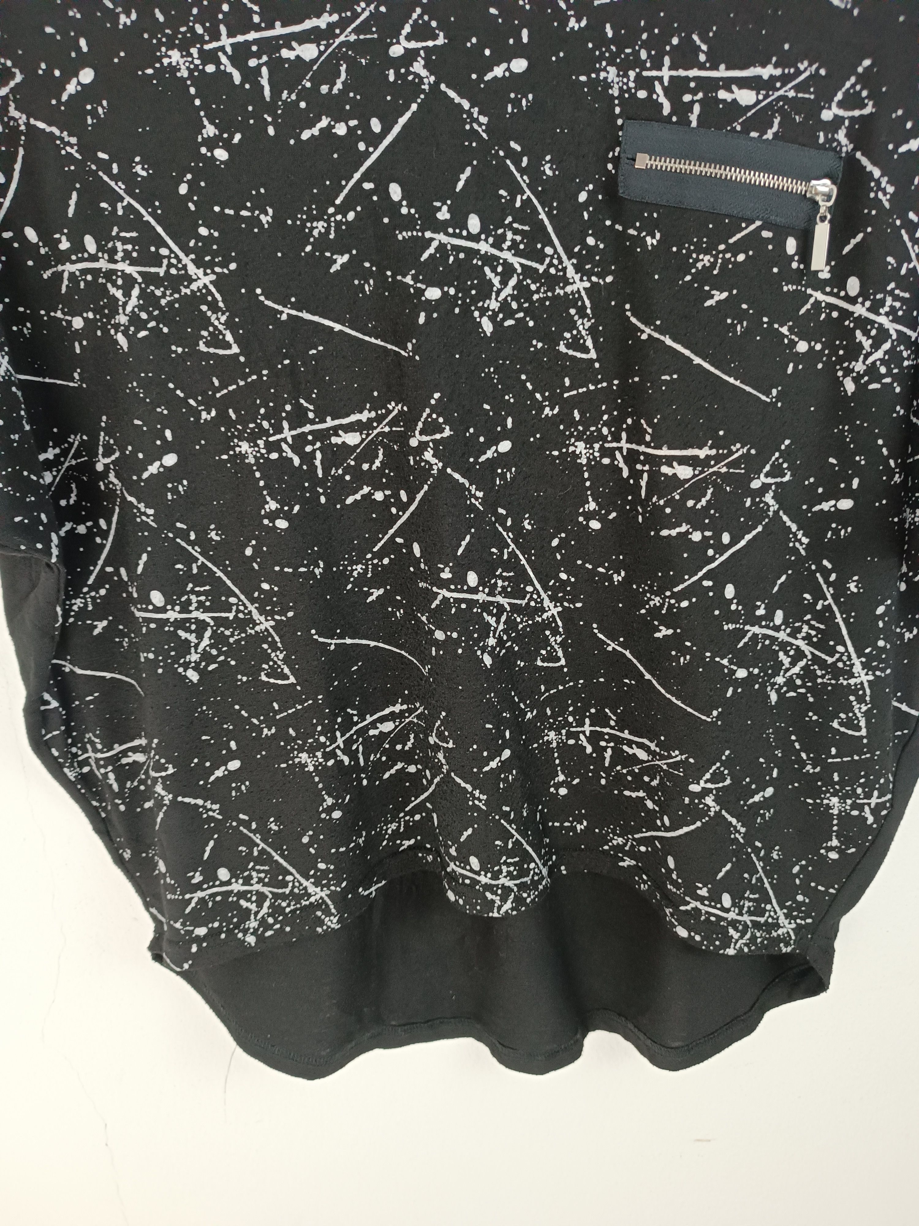 Japanese Brand VINTAGE PAINT SPLATTER ZIPPER OVERSIZE PUNK GRUNGE STYLE Size M / US 6-8 / IT 42-44 - 6 Thumbnail