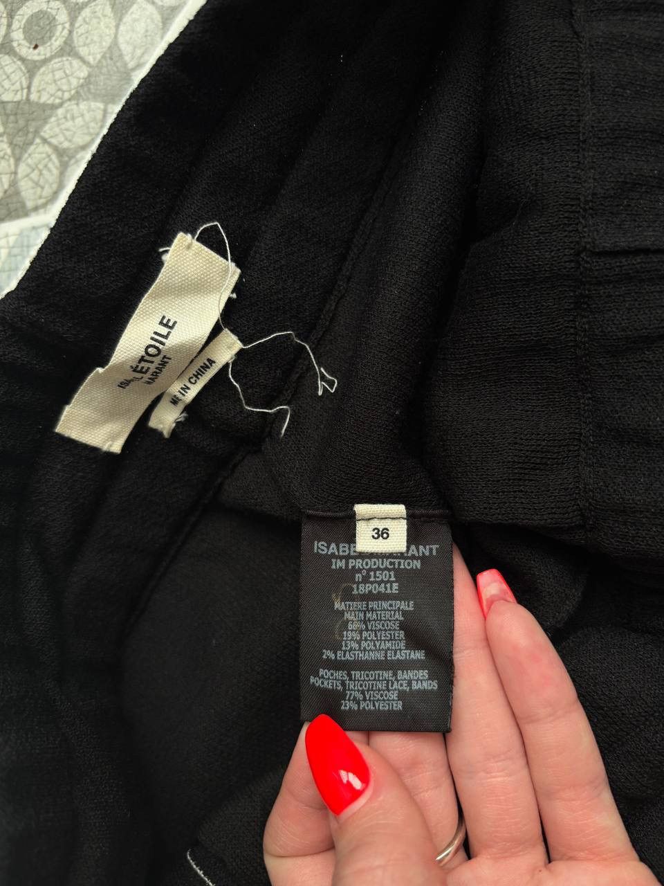 Isabel Marant Etoile Isabel Etoile Marant women’s track suit black Size 36" / US 14 / IT 50 - 22 Thumbnail