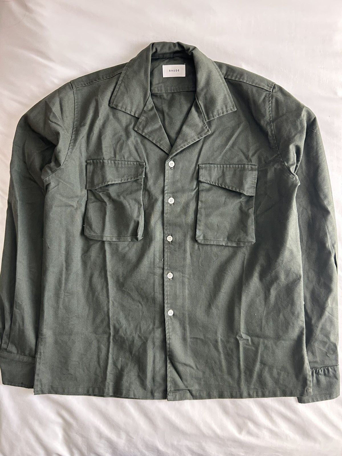 Rhude Rhude Weight on Me Double Breasted Button Up Size US M / EU 48-50 / 2 - 5 Thumbnail