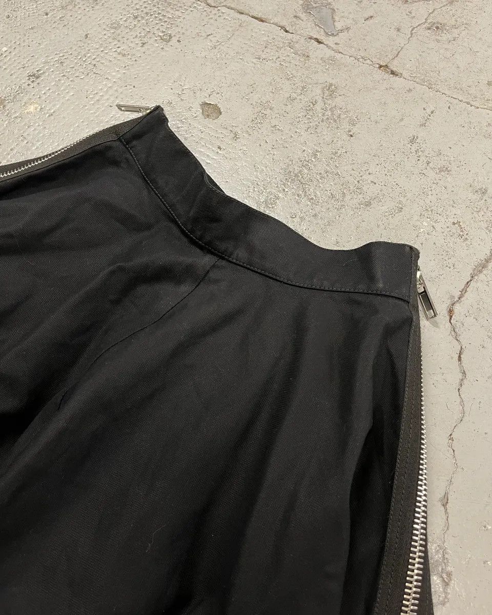 Givenchy AW2014 Givenchy Black Zipped Skirt by Riccardo Tisci Size 26" / US 2 / IT 38 - 6 Thumbnail