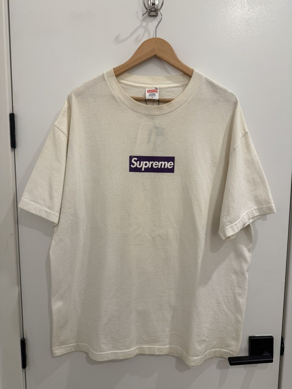Supreme Supreme fw12 three 6 mafia white tees | Grailed