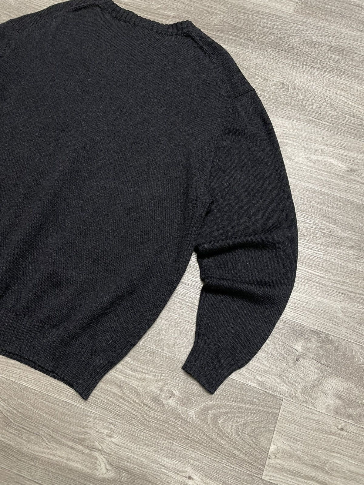 Lacoste Vintage Lacoste Black Sweater Crewneck Size US XL / EU 56 / 4 - 15 Thumbnail
