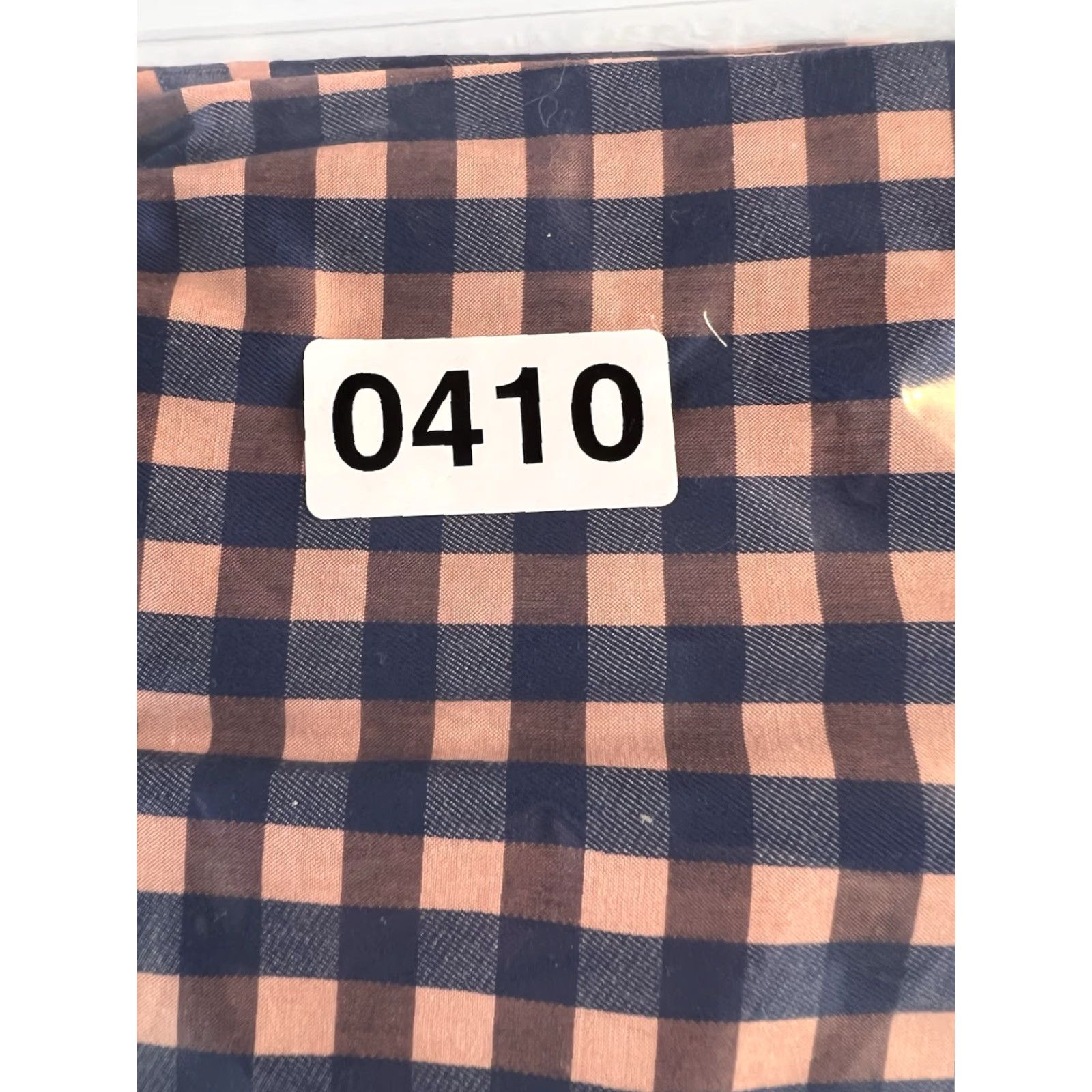 Johnston & Murphy Johnston & Murphy Button-Up Cotton Shirt Mens L Rust Navy Preppy Size US L / EU 52-54 / 3 - 7 Thumbnail