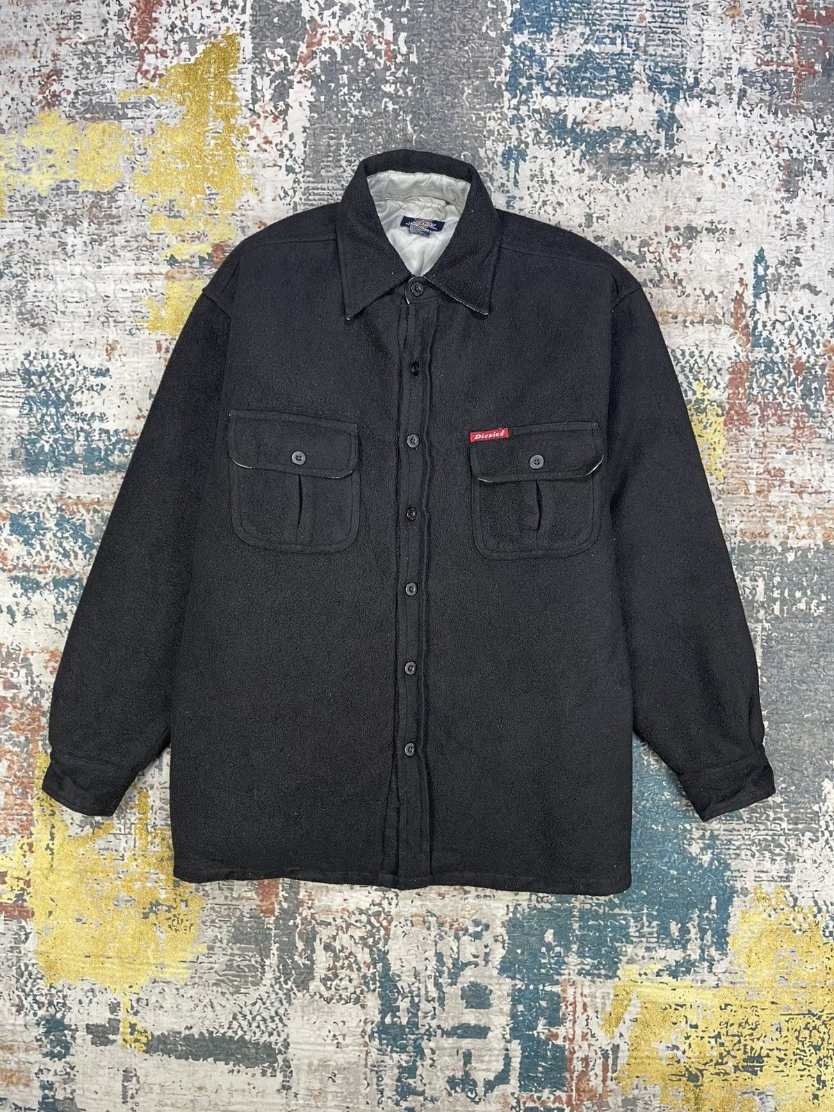 Dickies Dickies Fleece Button Down Shirt Jacket Size US M / EU 48-50 / 2 - 1 Thumbnail