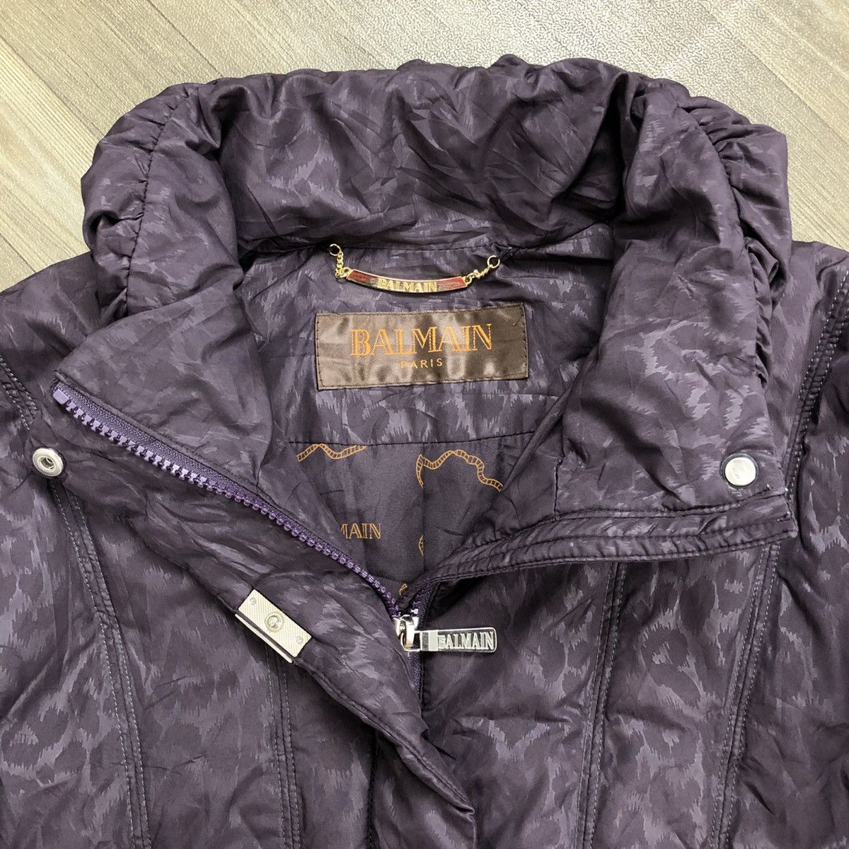 Balmain Vintage Balmain Paris Leopard Down Jacket Size M / US 6-8 / IT 42-44 - 9 Thumbnail