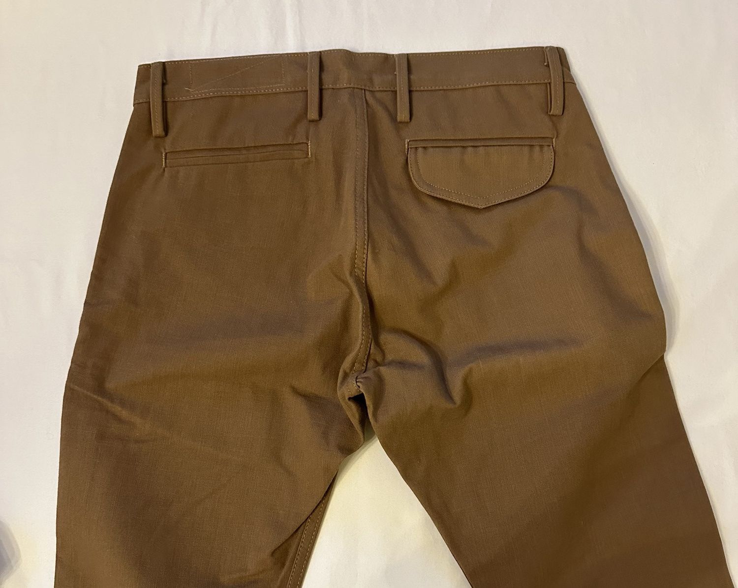 Rogue Territory Rogue Territory Officer Trousers | Bronze Selvedge | Sz: 30 Size US 30 / EU 46 - 2 Thumbnail