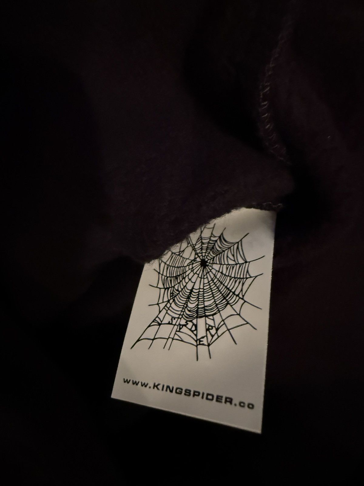 Sp5der × Young Thug Sp5der Rhinestone OG Web V2 Hoodie Size US M / EU 48-50 / 2 - 4 Thumbnail