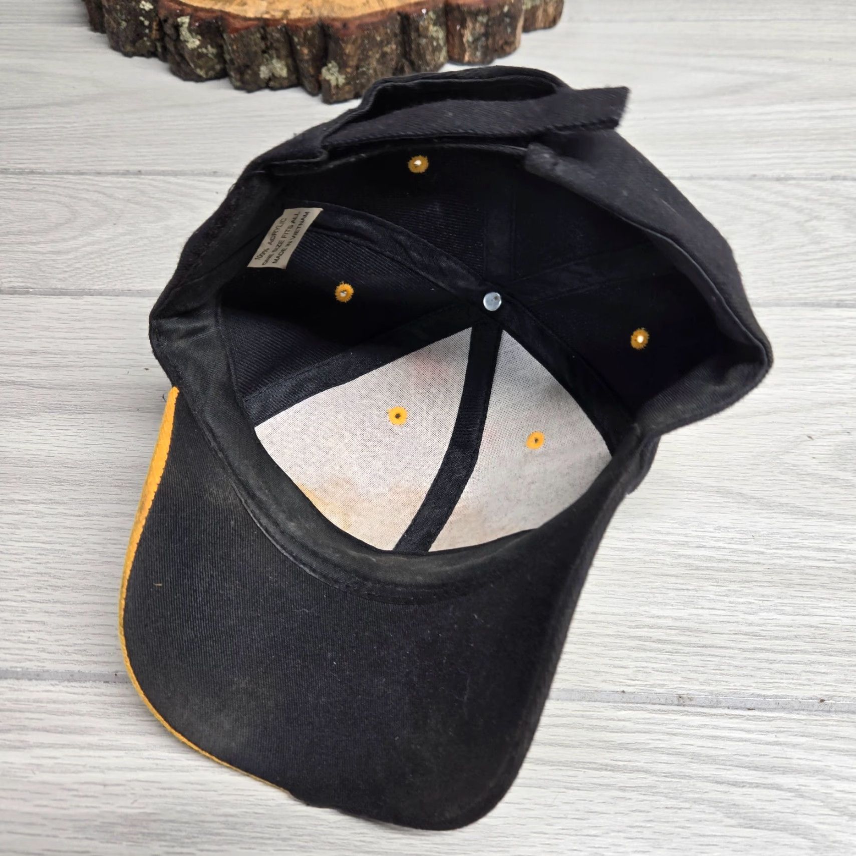 Vintage Miami Beach Black Baseball Cap Adjustable Unisex Adult Hat Size ONE SIZE - 5 Thumbnail
